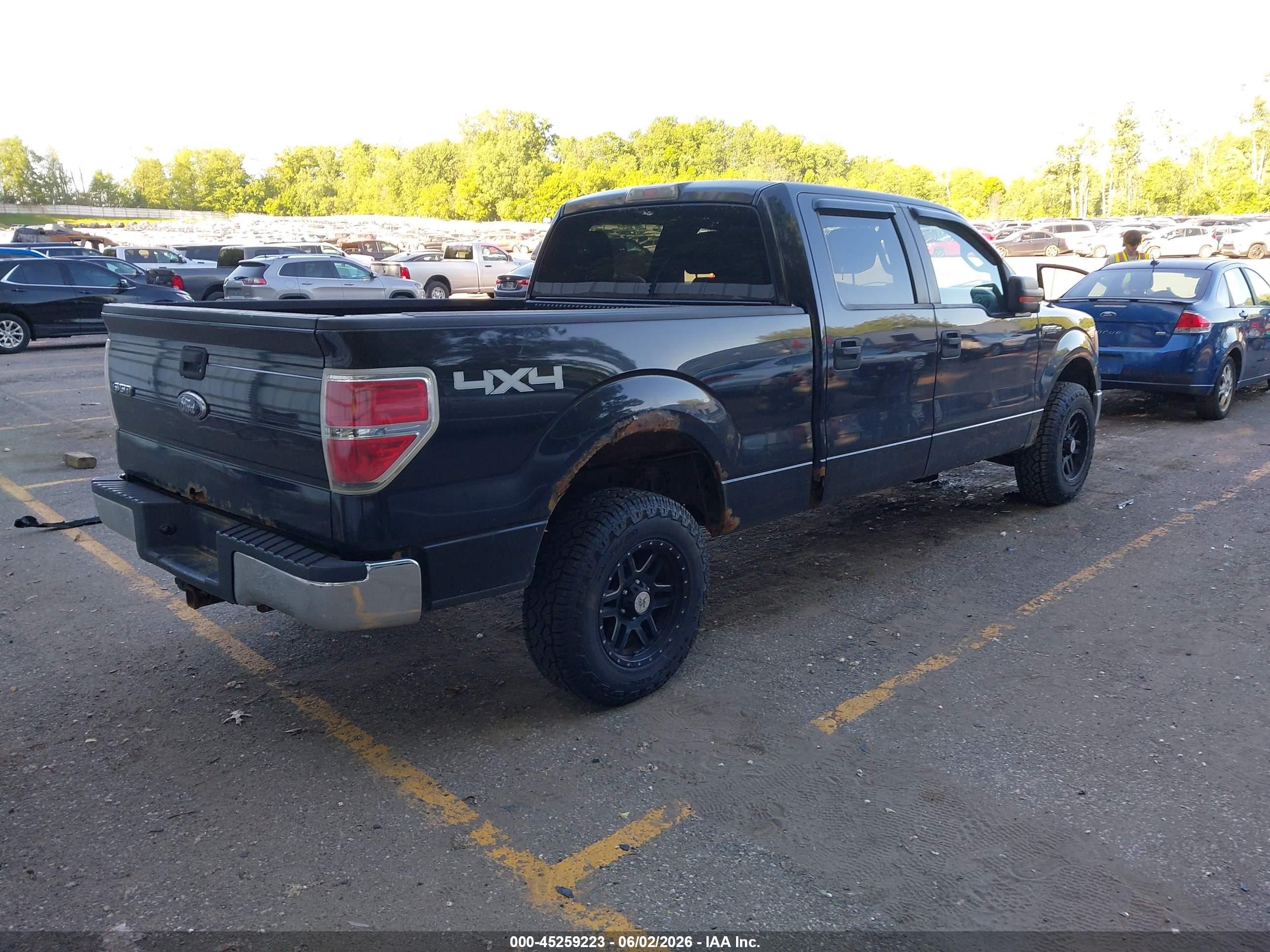 2010 Ford F-150 Xl/xlt Черный vin: 1FTFW1E86AFC77344