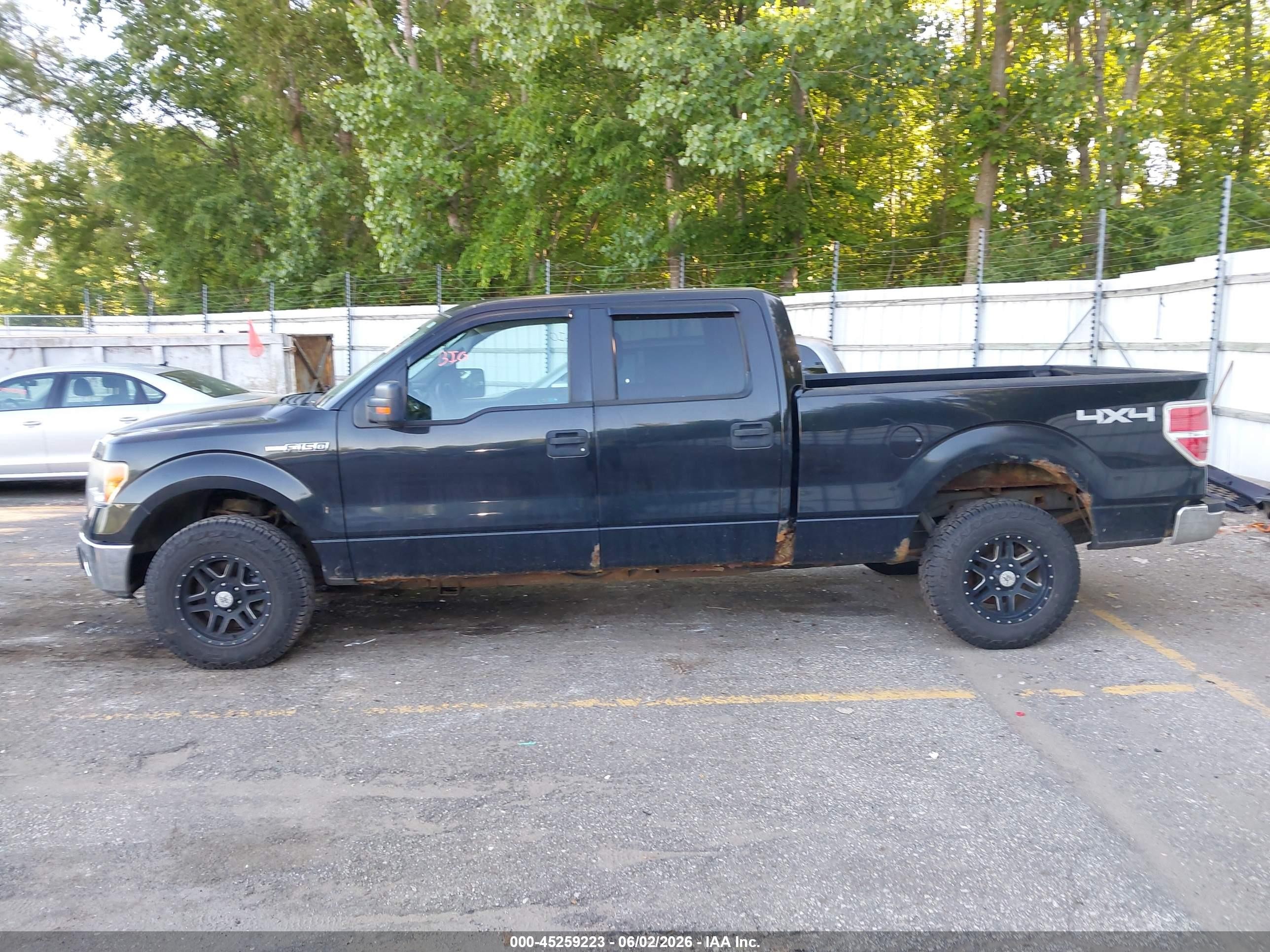 2010 Ford F-150 Xl/xlt Черный vin: 1FTFW1E86AFC77344