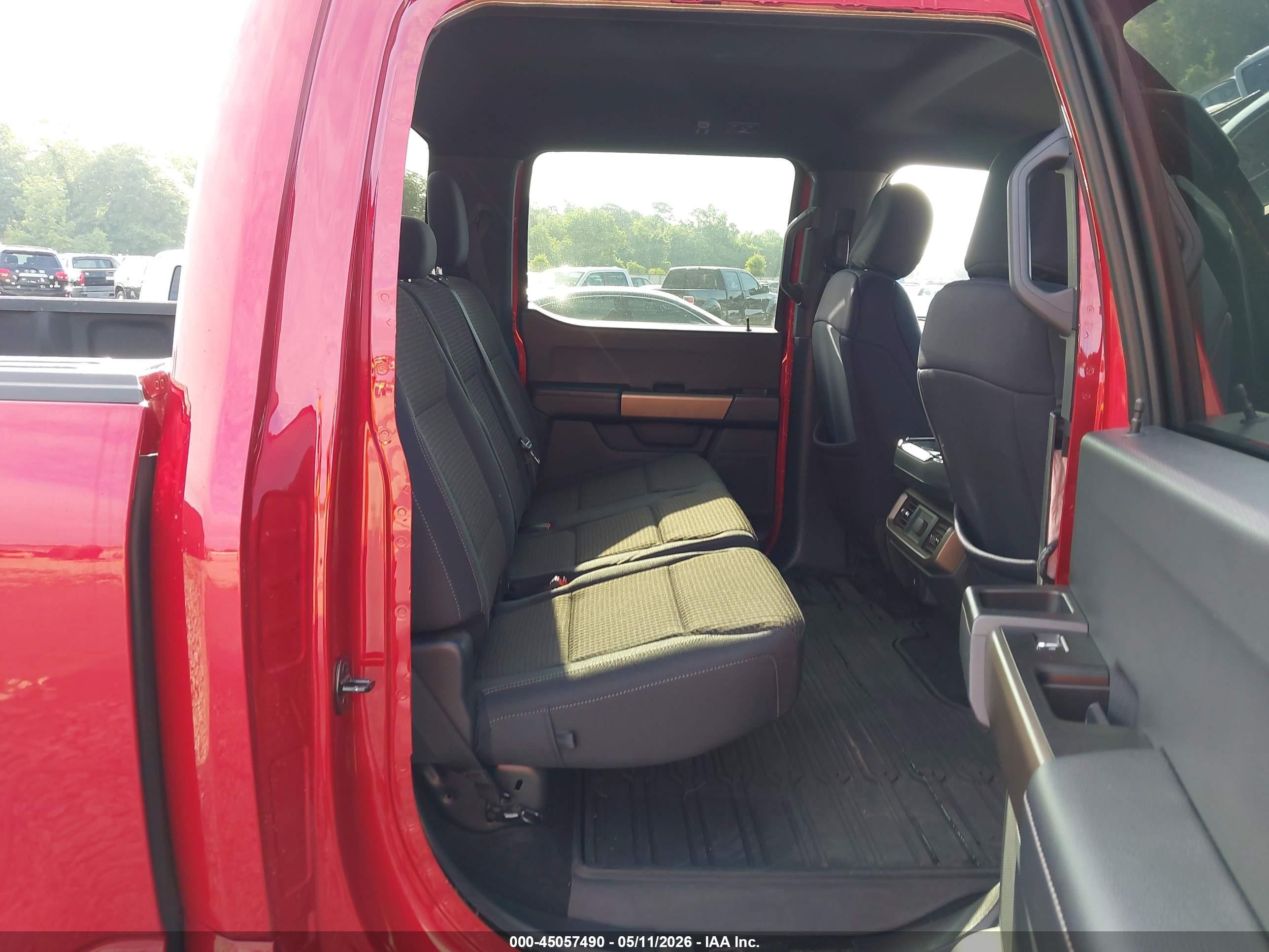 2023 Ford F-150 Xl Red vin: 1FTFW1E86PFA45383
