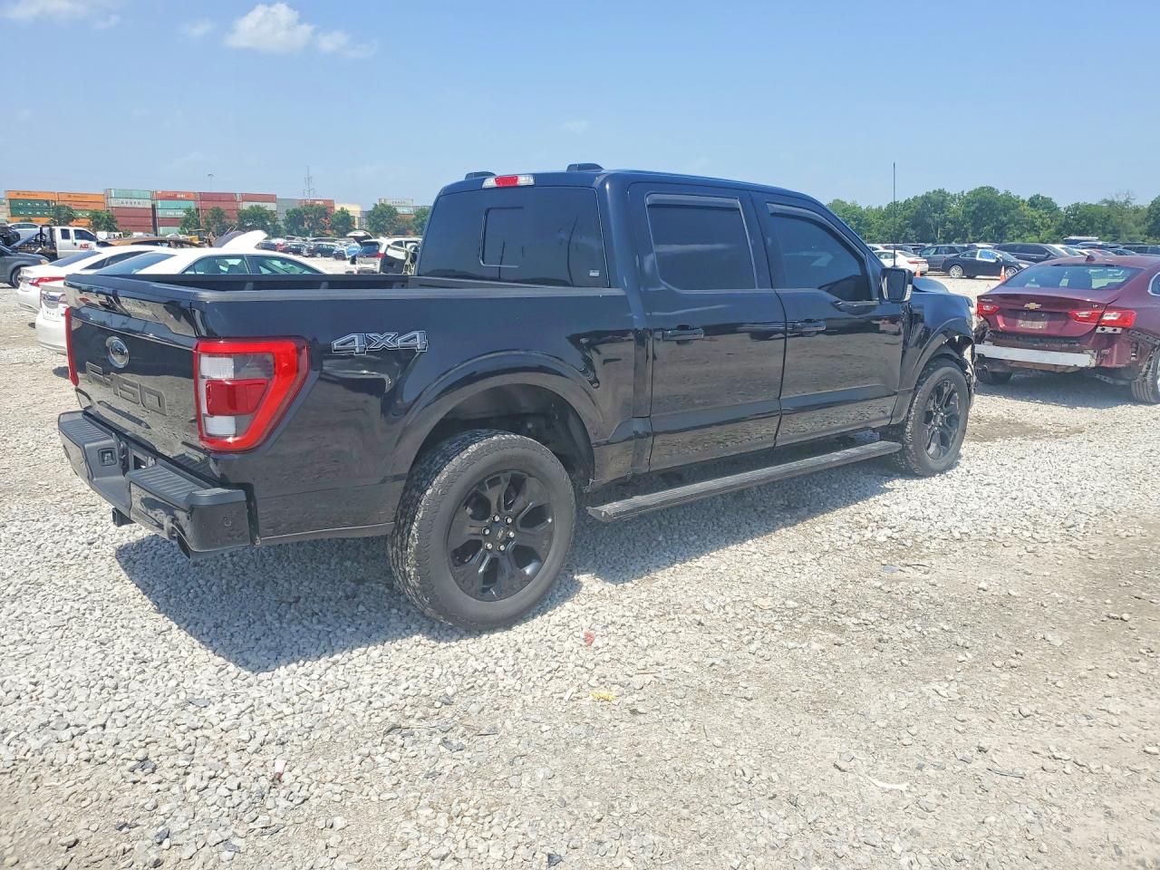 2023 Ford F150 Supercrew Черный vin: 1FTFW1E87PFB48473