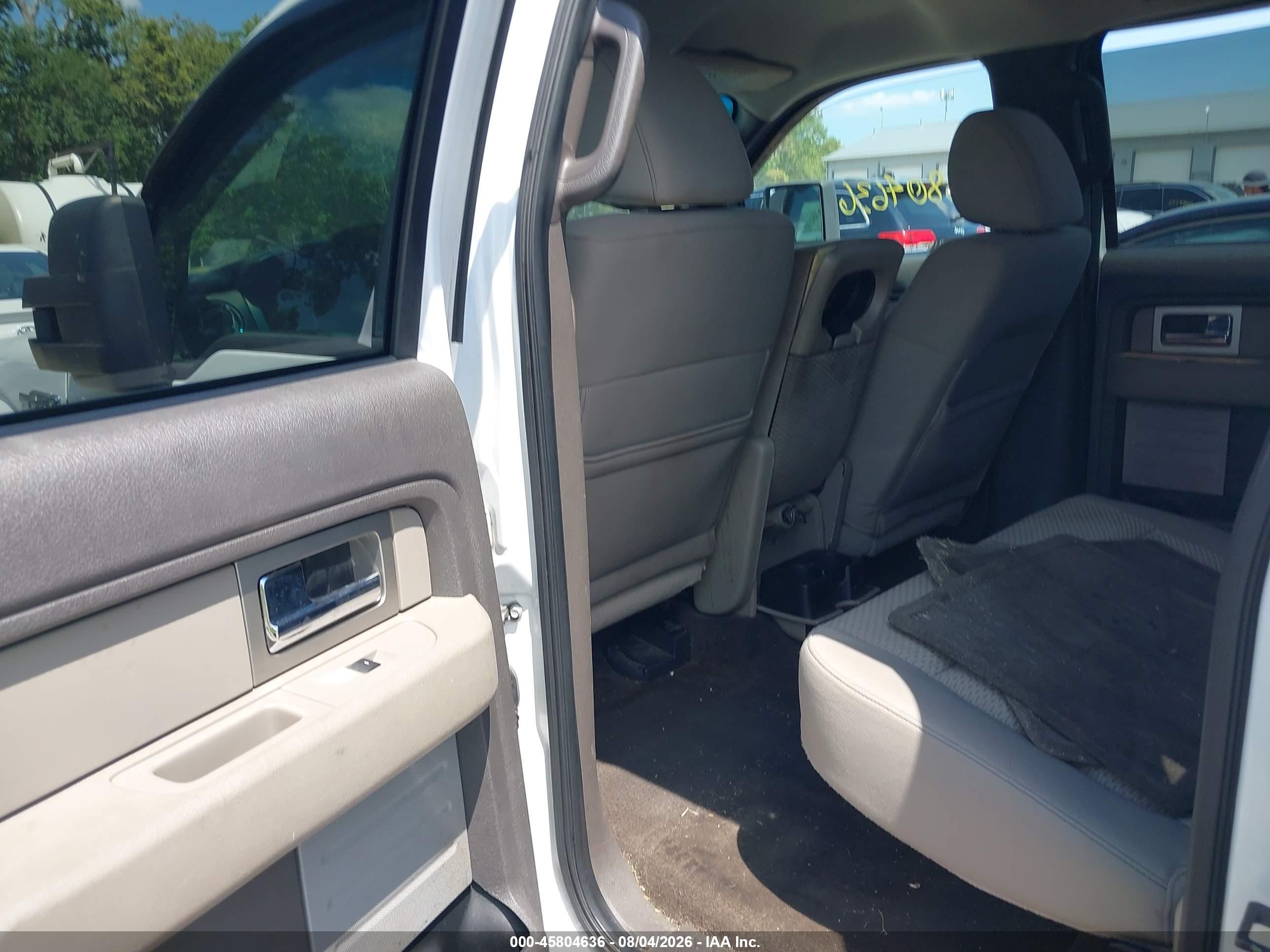 2010 Ford F-150 Xlt White vin: 1FTFW1E88AFB87077