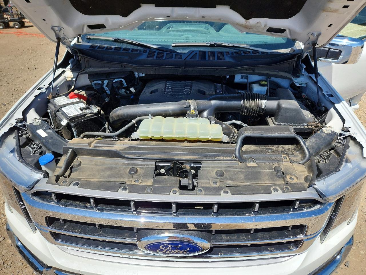 2023 Ford F150 Supercrew White vin: 1FTFW1E88PFB37708