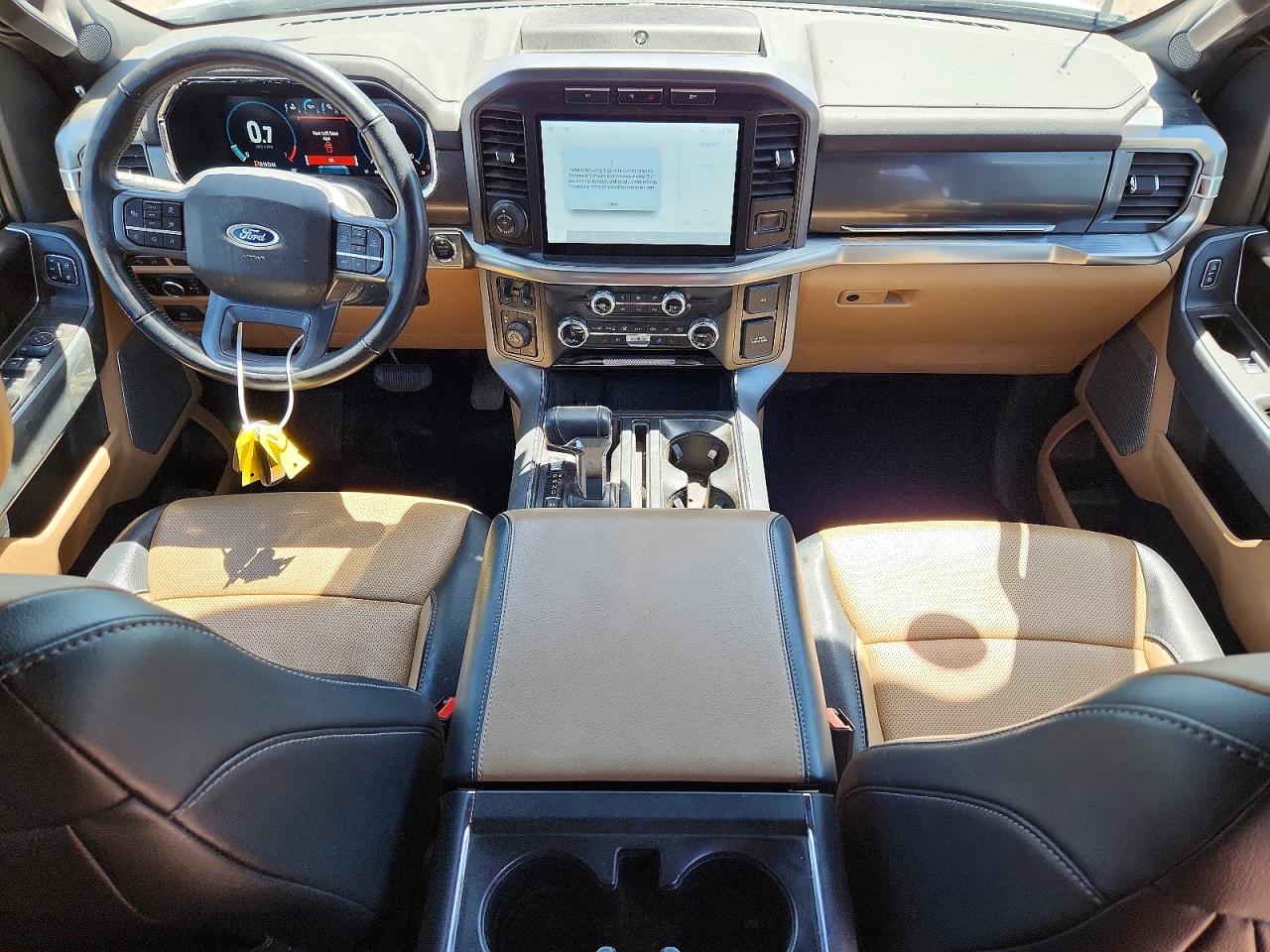 2023 Ford F150 Supercrew White vin: 1FTFW1E88PFB37708