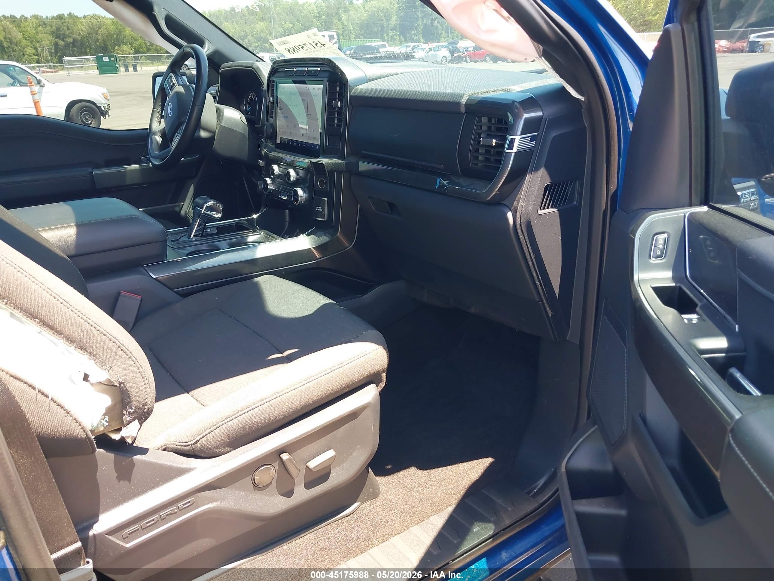 2023 Ford F-150 Xlt Синий vin: 1FTFW1E88PKD05256