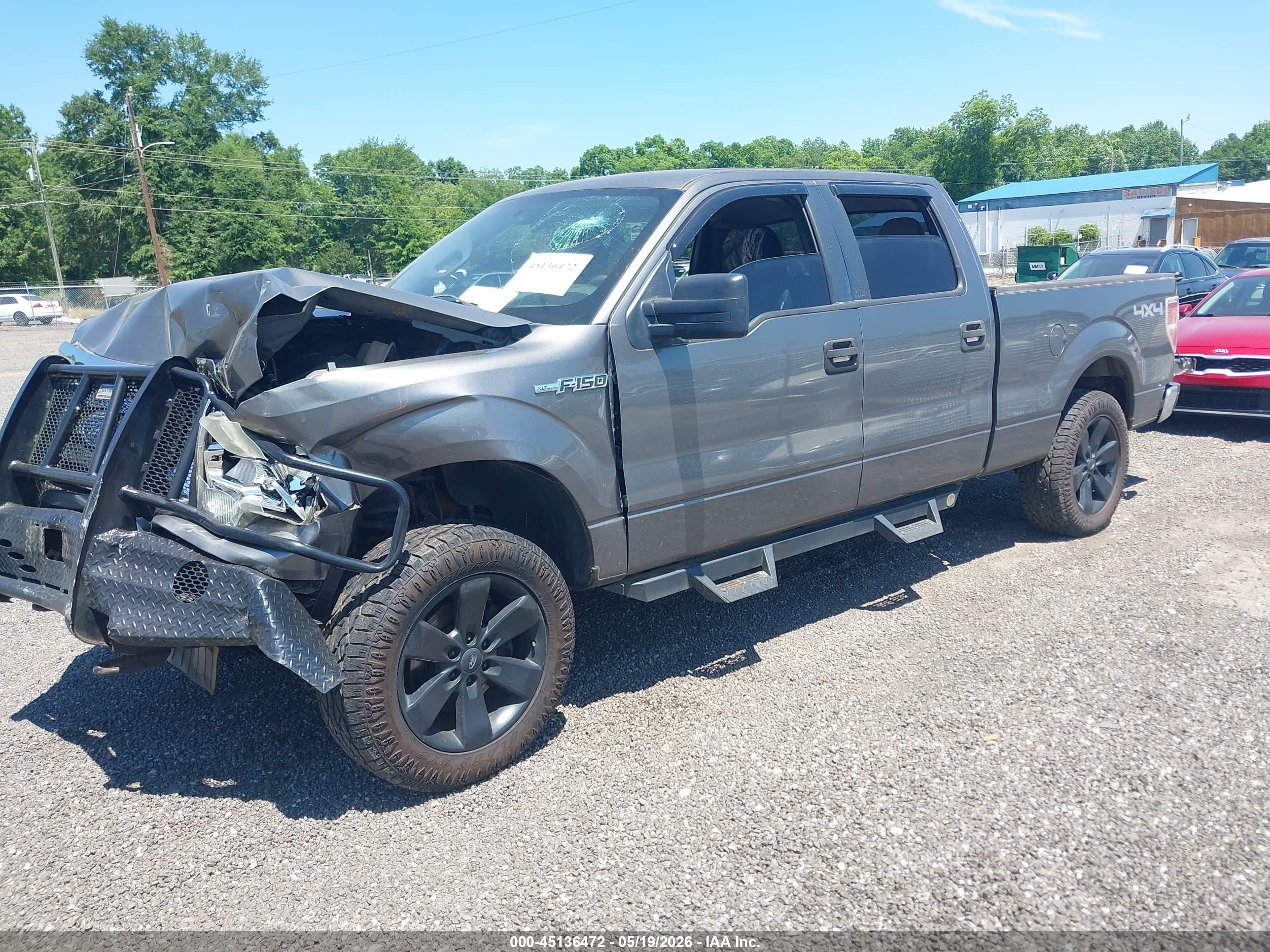 2010 Ford F-150 Xlt Gray vin: 1FTFW1E89AFC57864