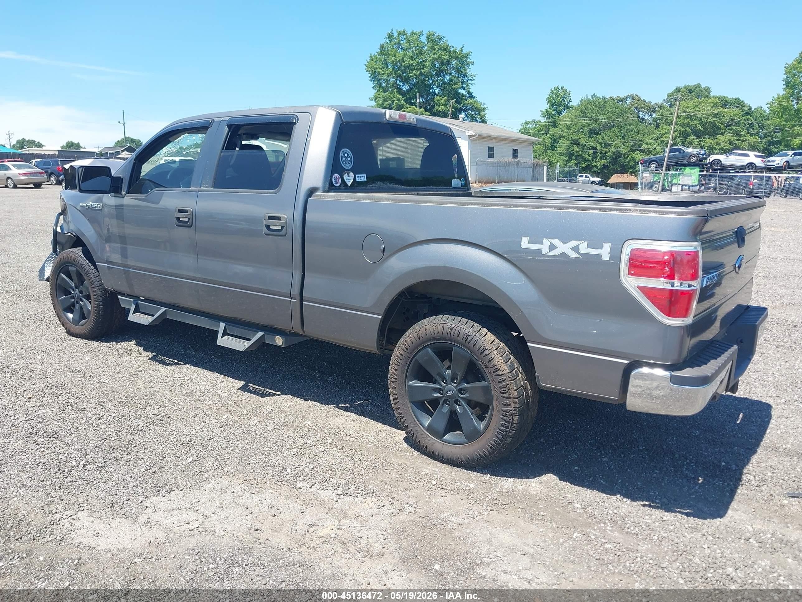 2010 Ford F-150 Xlt Gray vin: 1FTFW1E89AFC57864