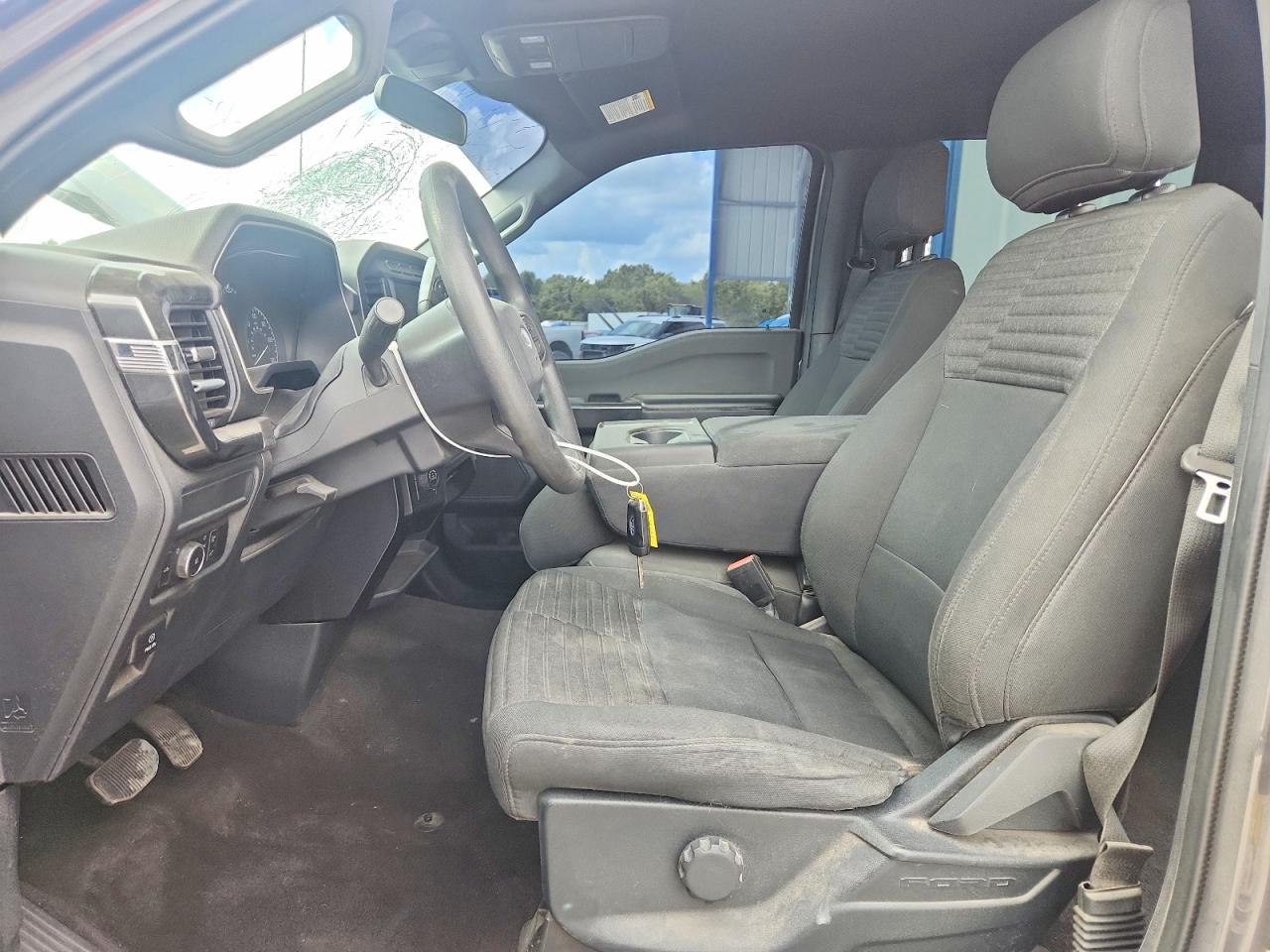 2021 Ford F150 Supercrew Gray vin: 1FTFW1E89MFB94043