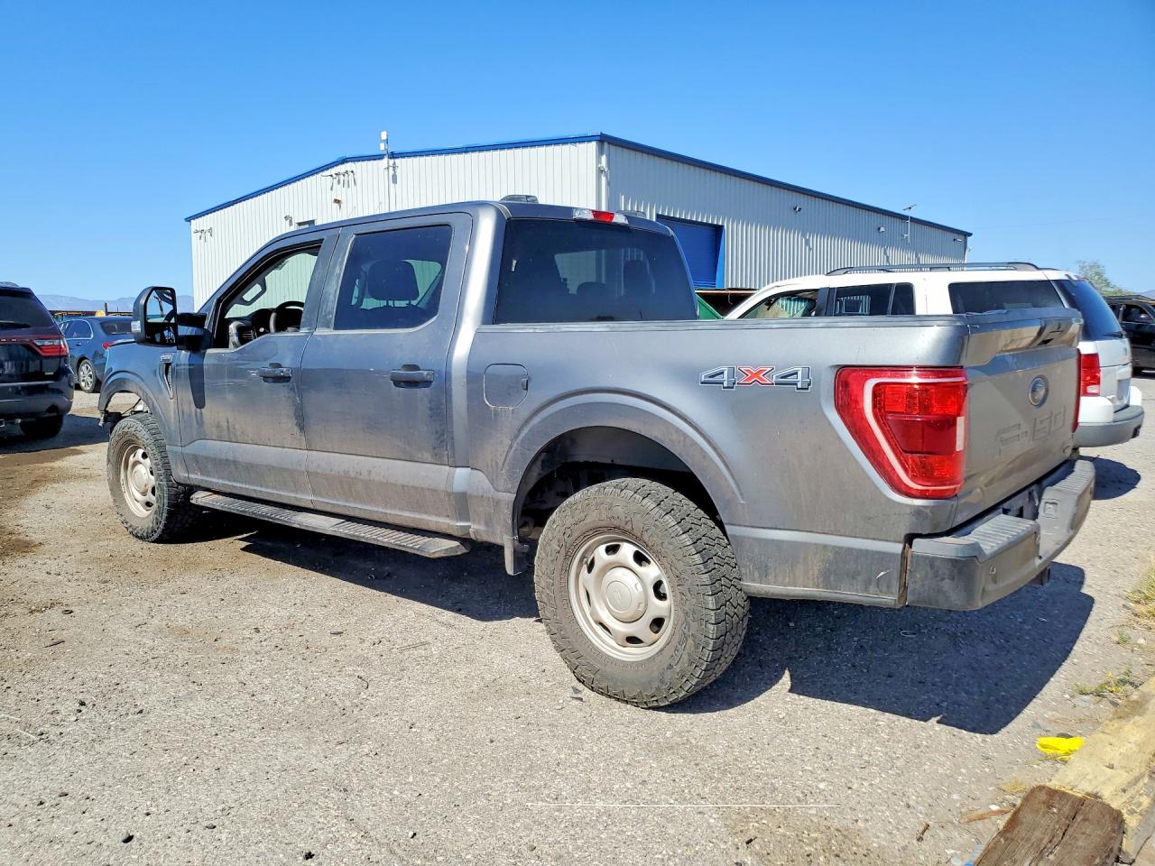 2021 Ford F150 Supercrew Gray vin: 1FTFW1E89MKE93586