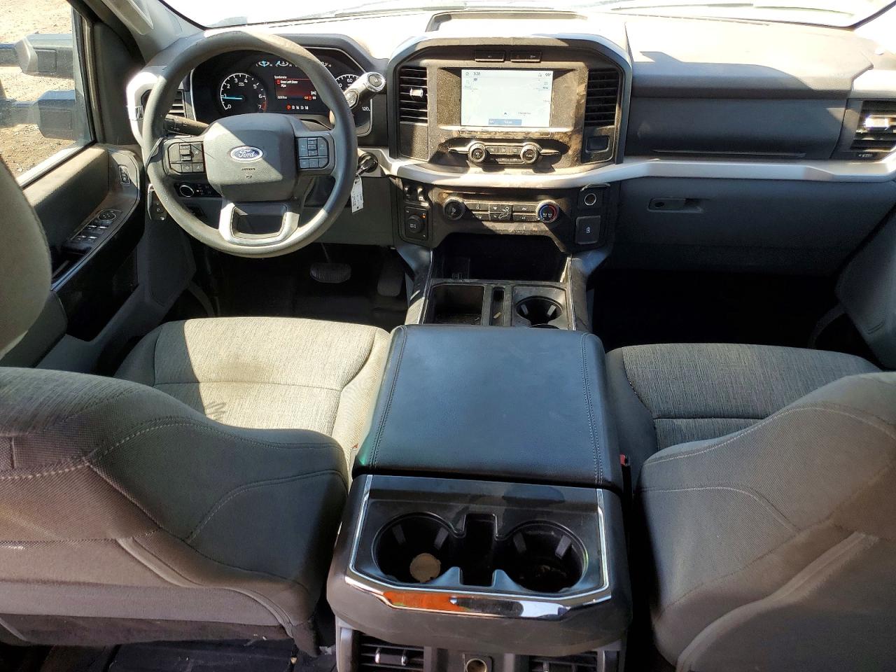 2021 Ford F150 Supercrew Gray vin: 1FTFW1E89MKE93586