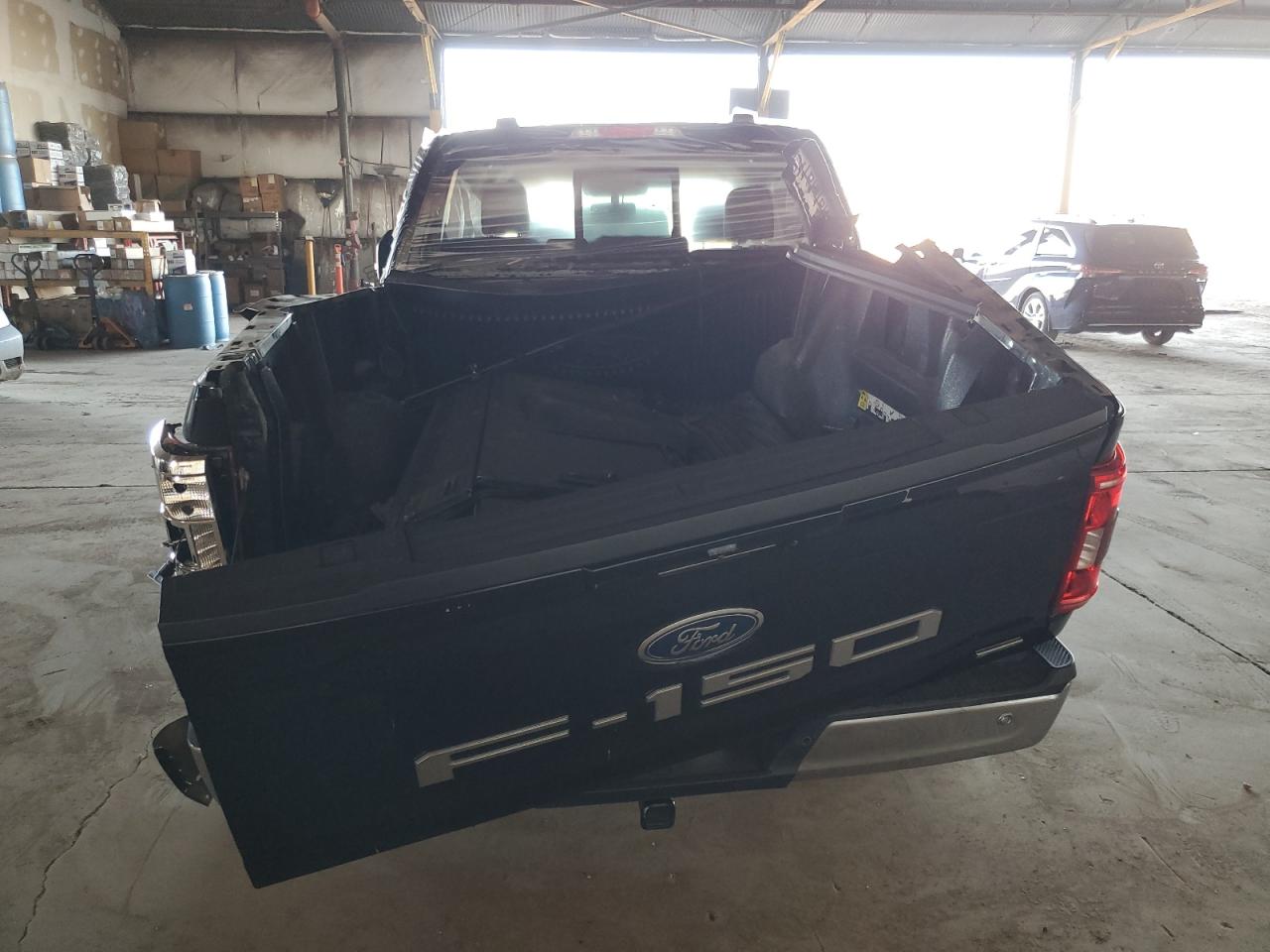 2022 Ford F150 Supercrew Черный vin: 1FTFW1E89NKD61963