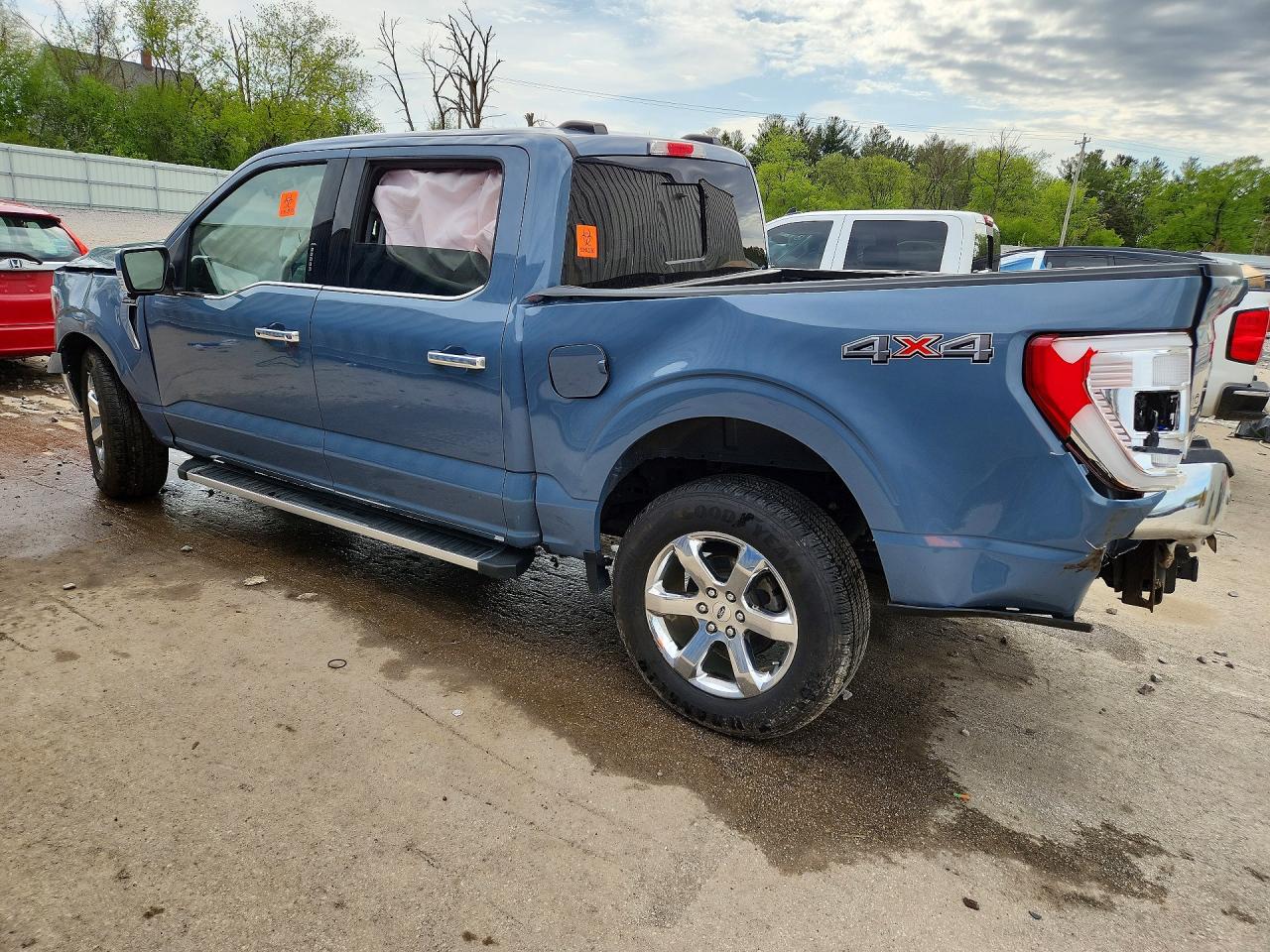 2023 Ford F150 Supercrew Blue vin: 1FTFW1E89PFD29347