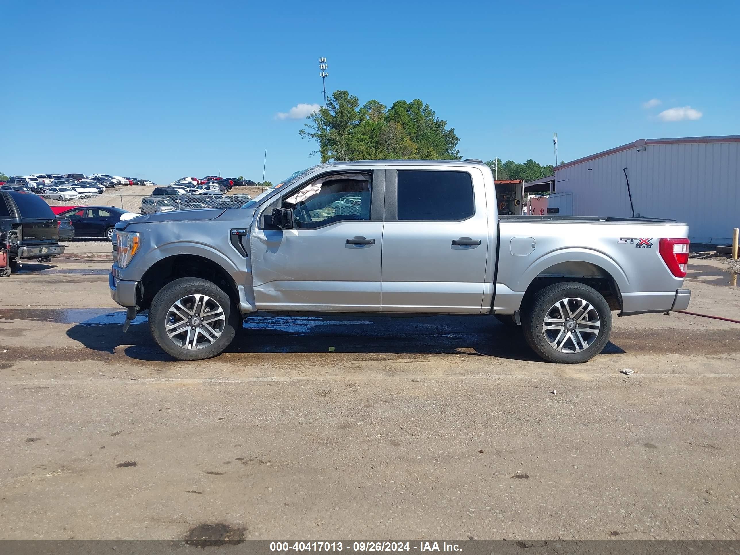 2022 Ford F-150 Xl Silver vin: 1FTFW1E8XNKE95445