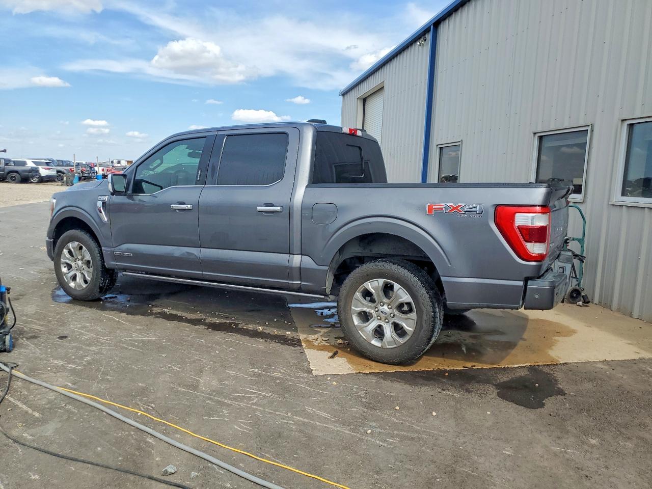 2021 Ford F-150 Supercrew Gray vin: 1FTFW1ED0MFB62059