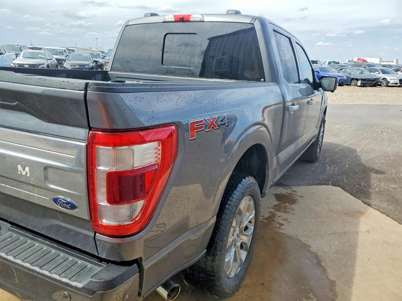 2021 Ford F-150 Supercrew Gray vin: 1FTFW1ED0MFB62059