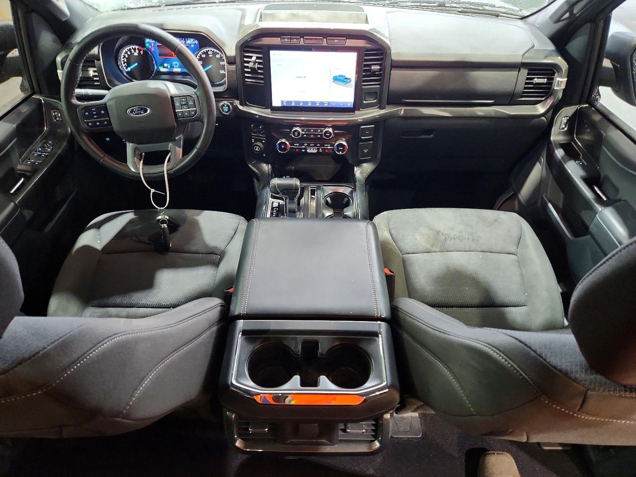 2023 Ford F150 Supercrew Серебряный vin: 1FTFW1ED0PFB27736