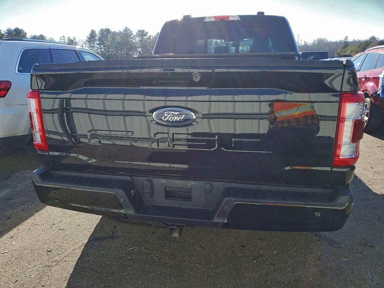 2022 Ford F150 Supercrew Black vin: 1FTFW1ED1NFA01883