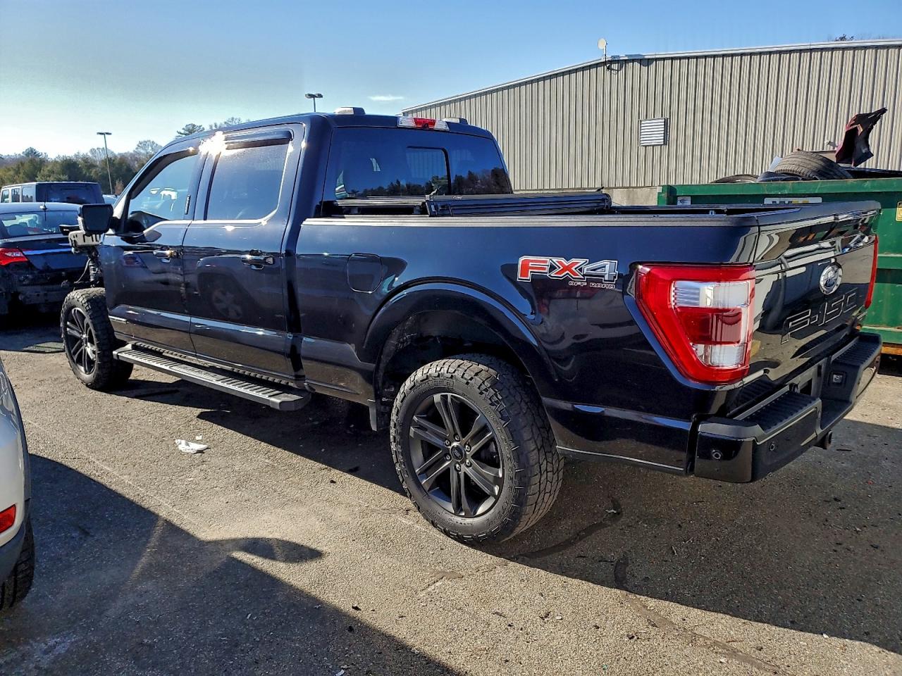2022 Ford F150 Supercrew Black vin: 1FTFW1ED1NFA01883