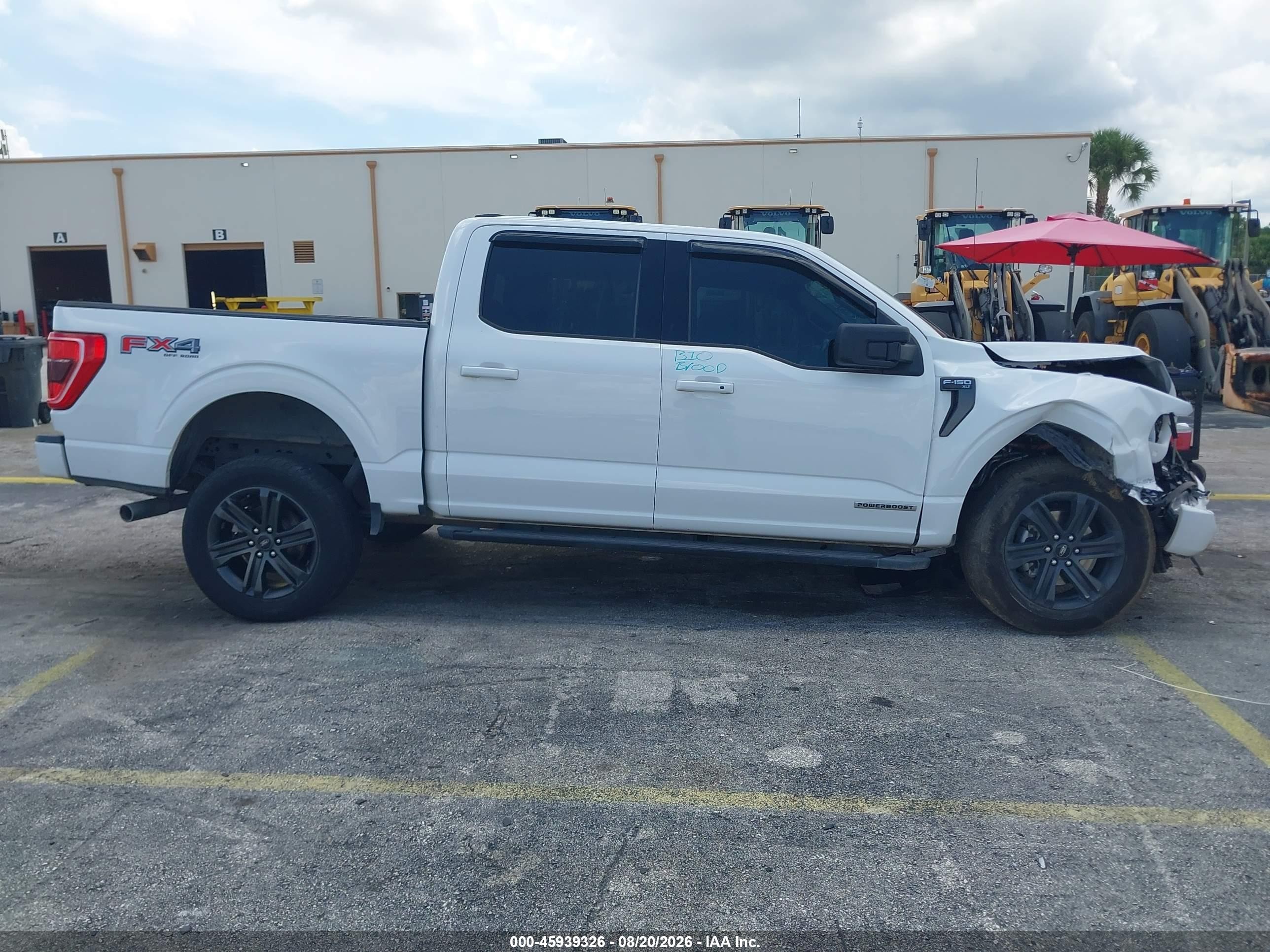 2021 Ford F-150 Xlt White vin: 1FTFW1ED3MFB08058