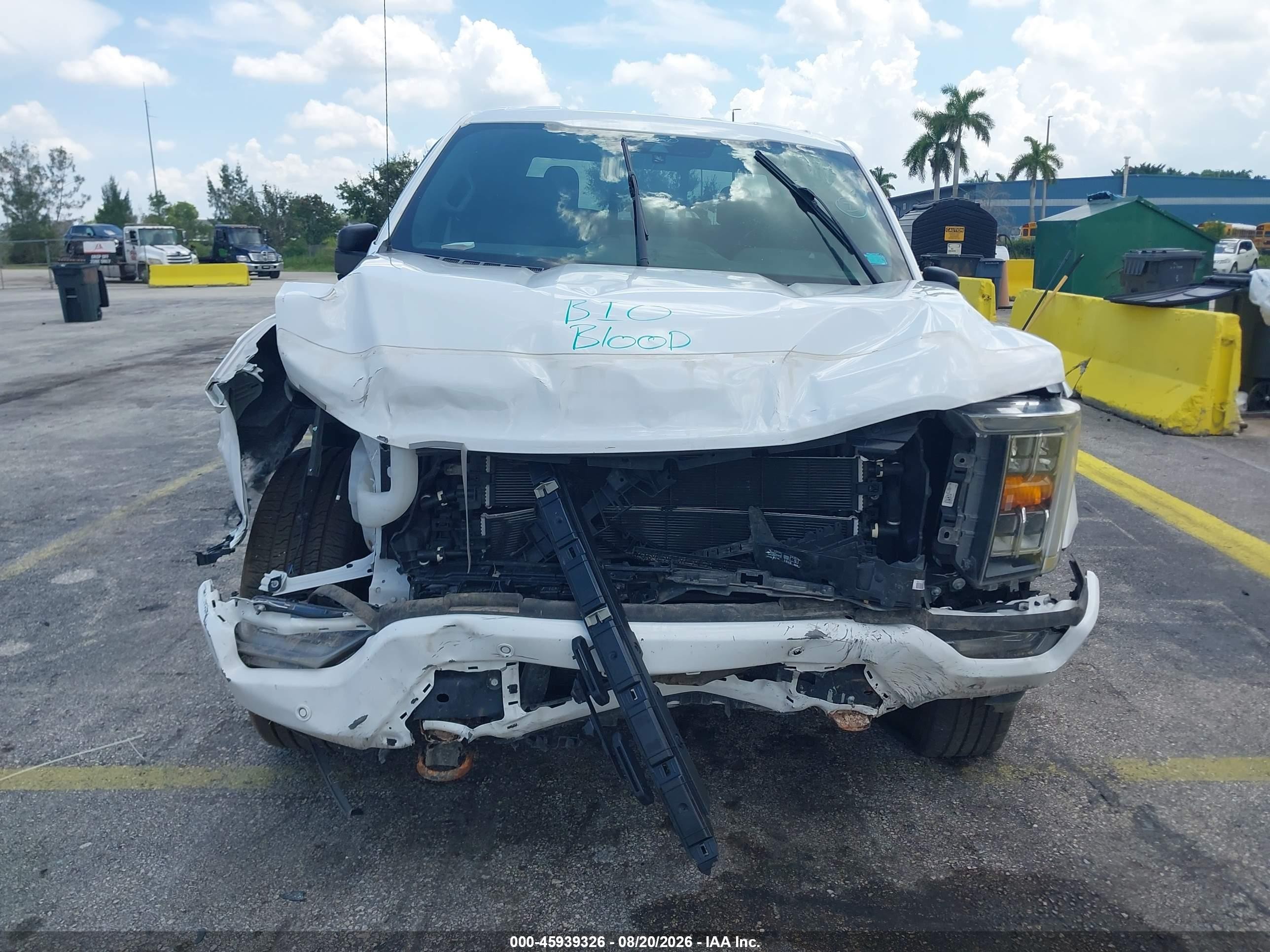 2021 Ford F-150 Xlt White vin: 1FTFW1ED3MFB08058