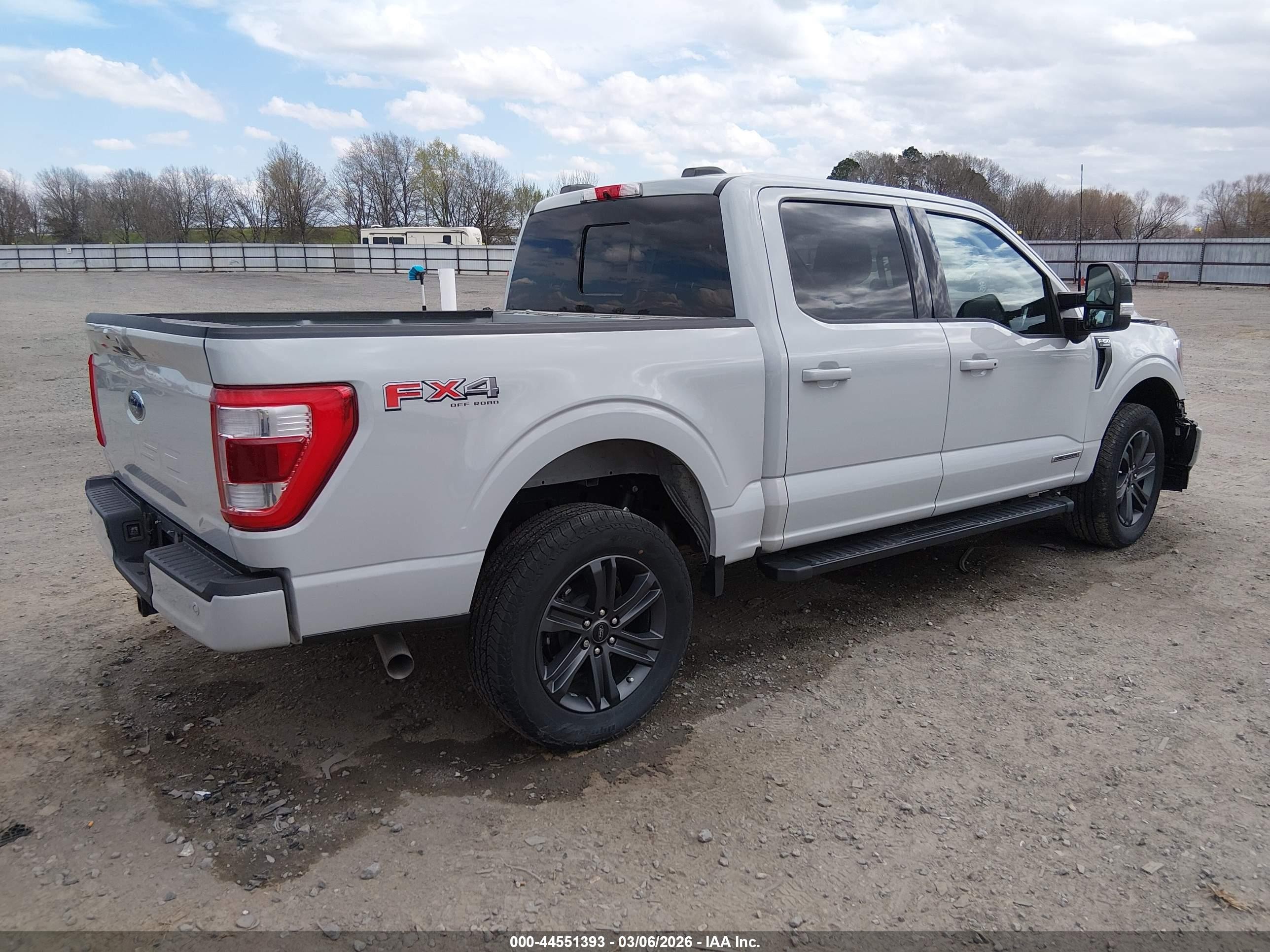 2023 Ford F-150 Lariat Gray vin: 1FTFW1ED3PFA63868