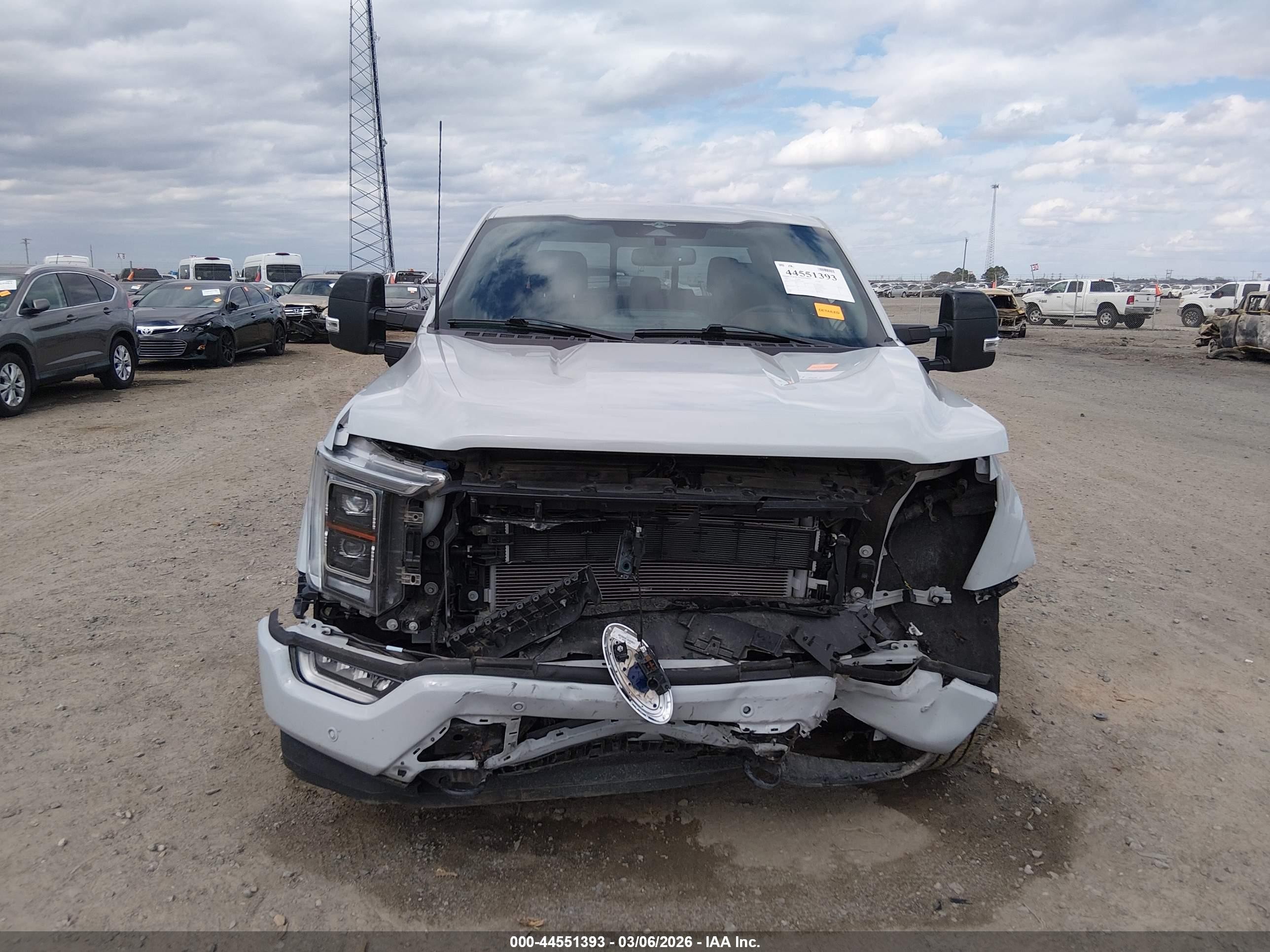 2023 Ford F-150 Lariat Gray vin: 1FTFW1ED3PFA63868