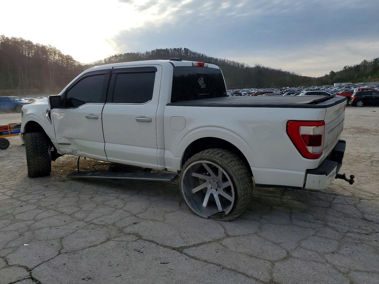 2021 Ford F150 Supercrew Белый vin: 1FTFW1ED5MFA93546