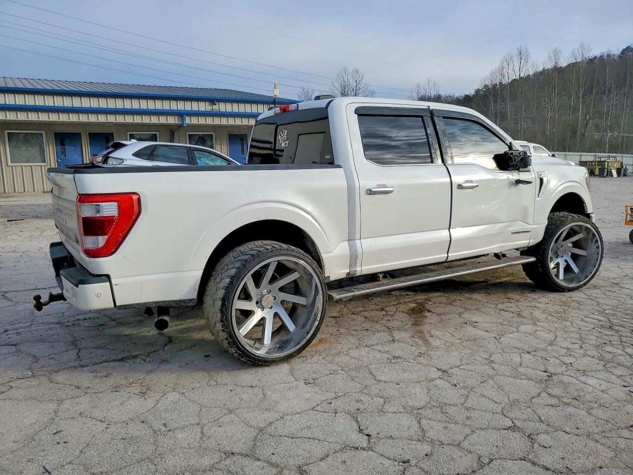2021 Ford F150 Supercrew Белый vin: 1FTFW1ED5MFA93546