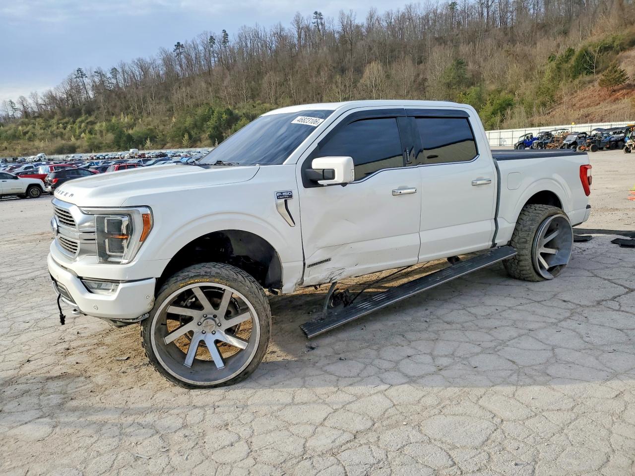 2021 Ford F150 Supercrew White vin: 1FTFW1ED5MFA93546