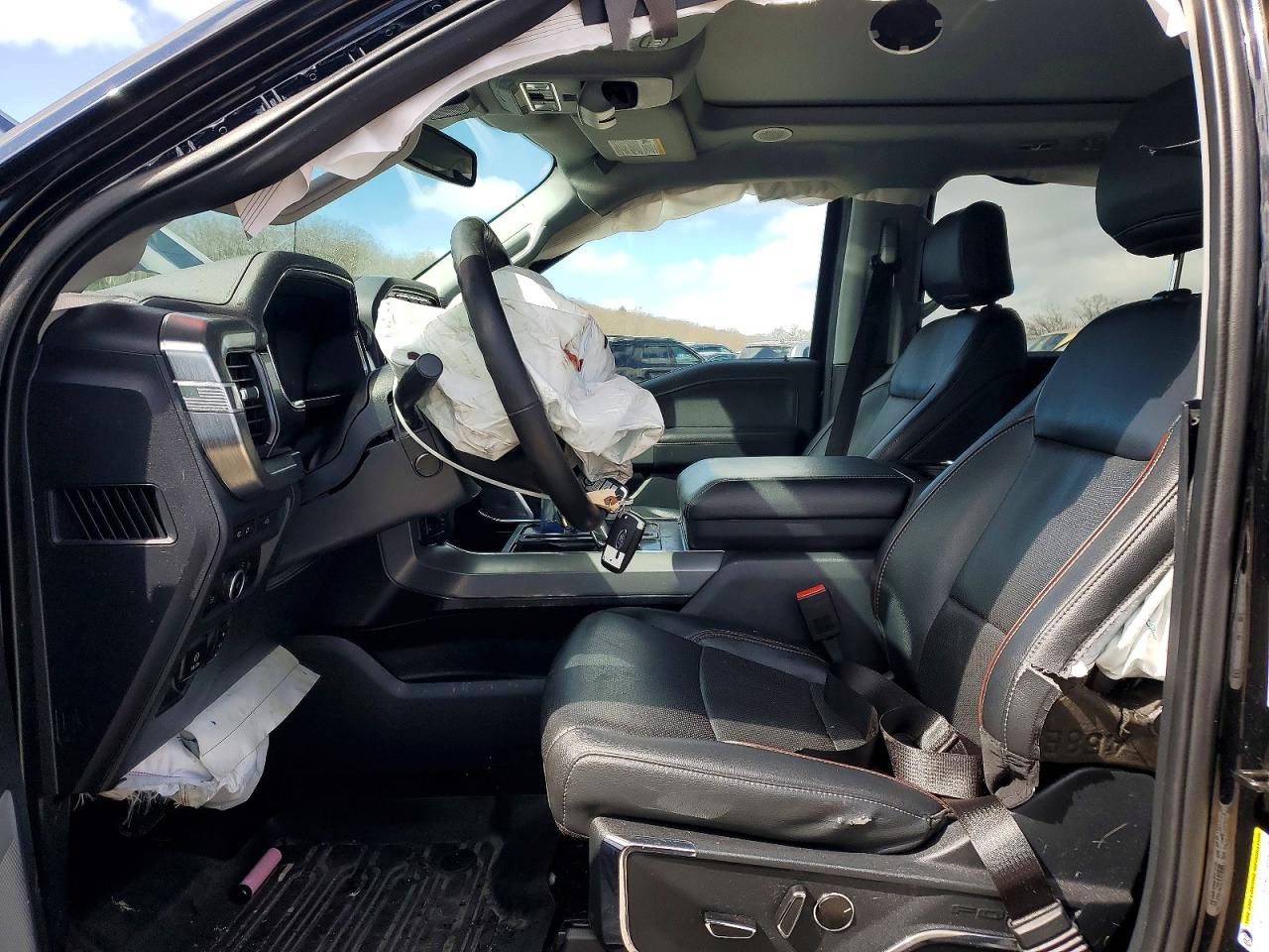 2022 Ford F150 Supercrew Black vin: 1FTFW1ED5NFA56885