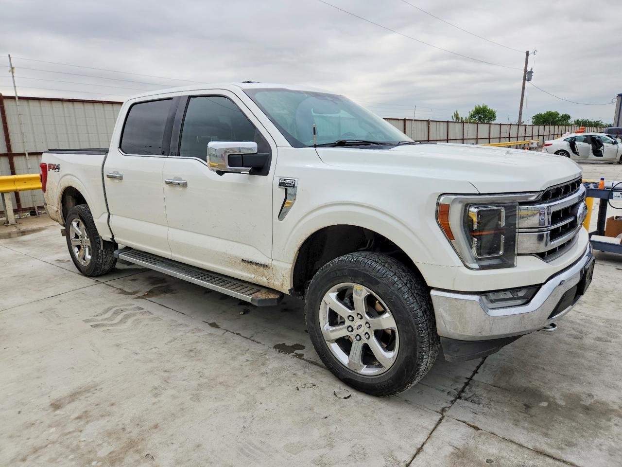 2021 Ford F150 Supercrew White vin: 1FTFW1ED6MFB07132