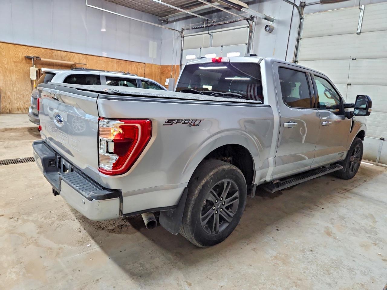 2021 Ford F150 Supercrew Gray vin: 1FTFW1ED8MFA92522