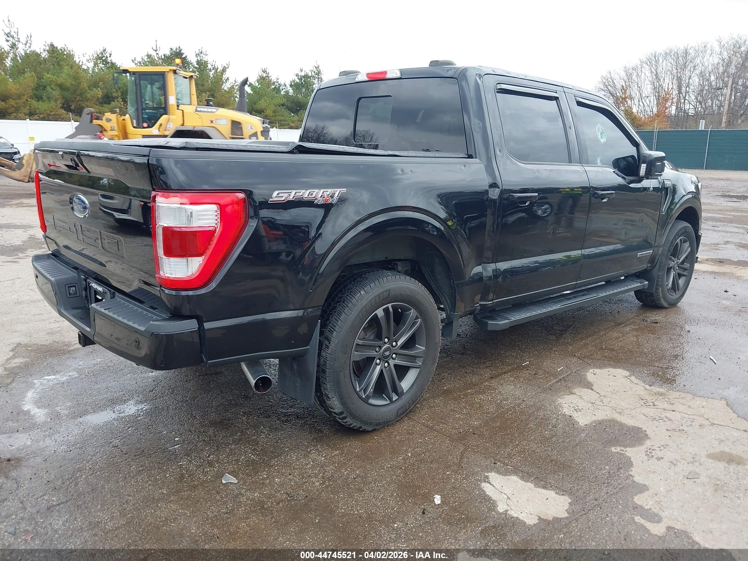 2021 Ford F-150 Lariat Черный vin: 1FTFW1ED9MFA98863