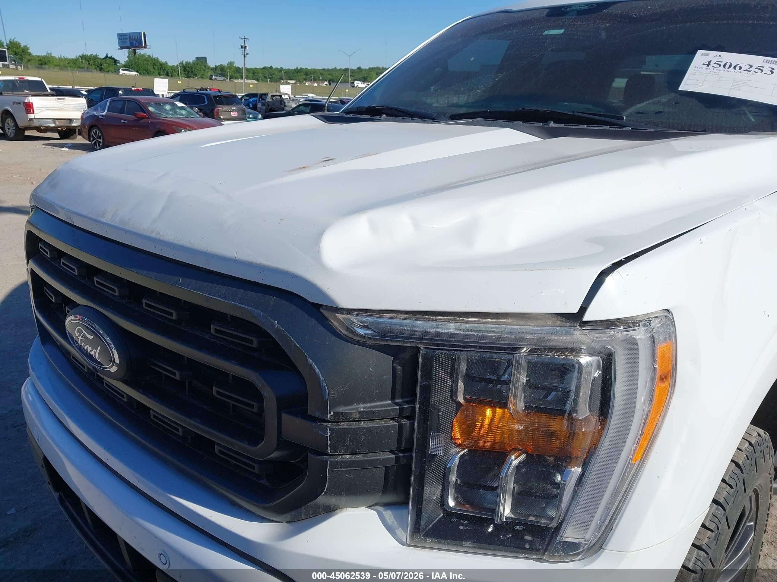 2022 Ford F-150 Xlt Белый vin: 1FTFW1ED9NFA69901