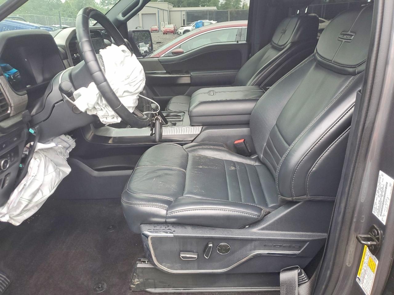 2022 Ford F150 Supercrew Gray vin: 1FTFW1ED9NFA99755