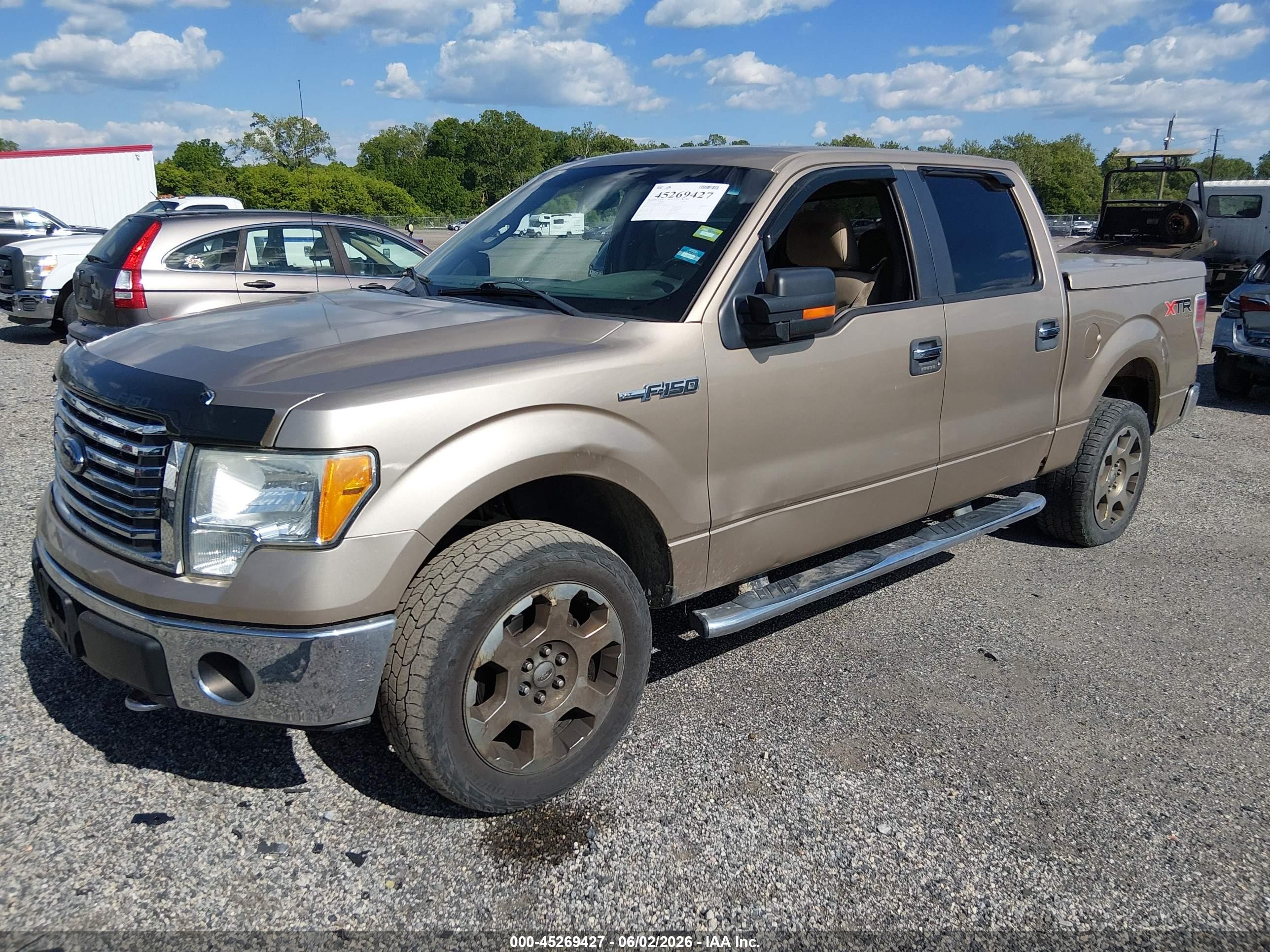 2011 Ford F-150 Xlt Золотой vin: 1FTFW1EF0BFA01077