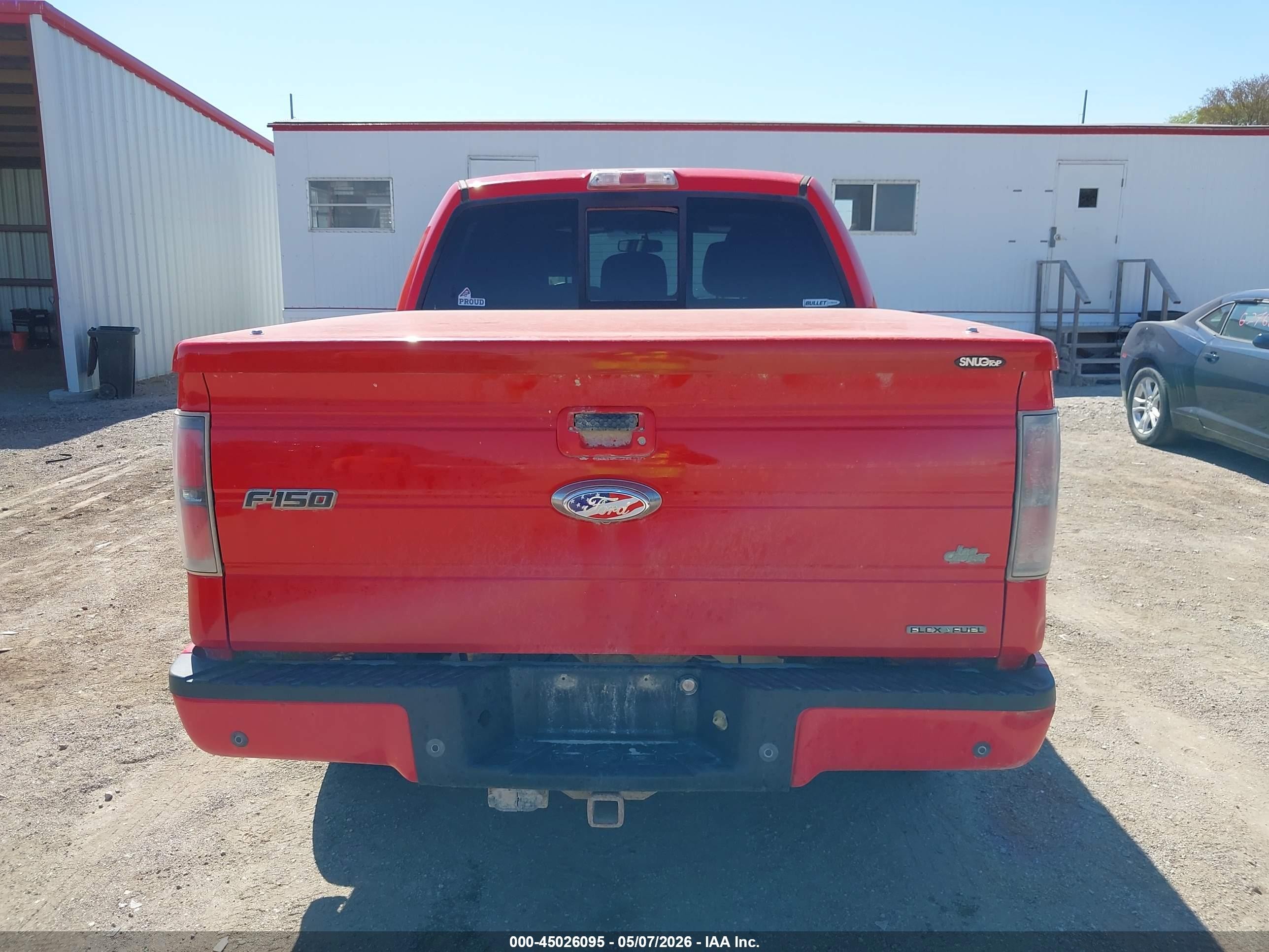 2011 Ford F-150 Fx4 Red vin: 1FTFW1EF0BFA46021