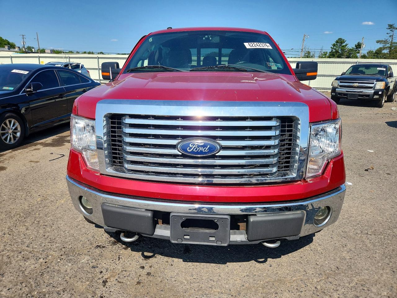2011 Ford F150 Supercrew Red vin: 1FTFW1EF0BFC82961