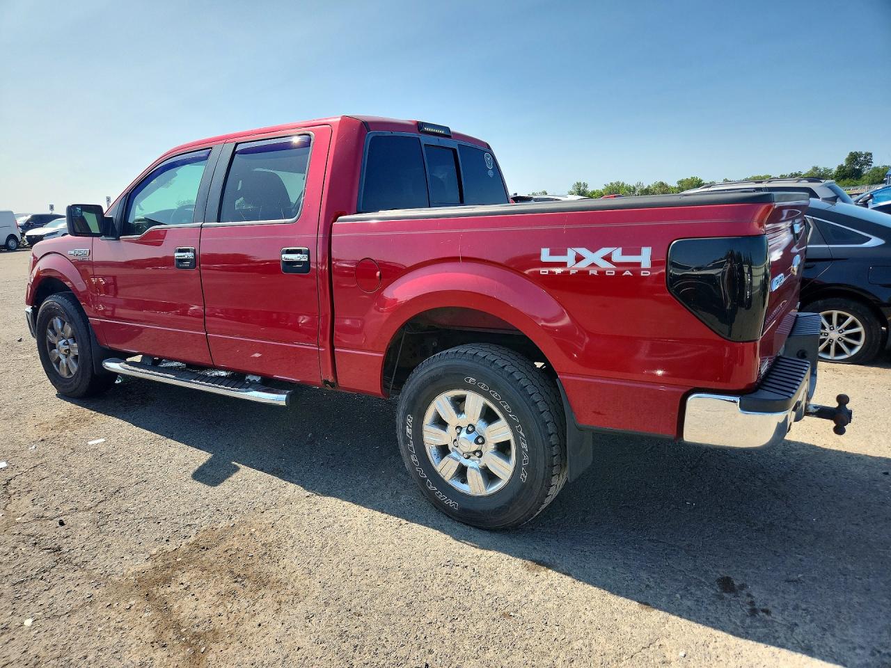 2011 Ford F150 Supercrew Red vin: 1FTFW1EF0BFC82961