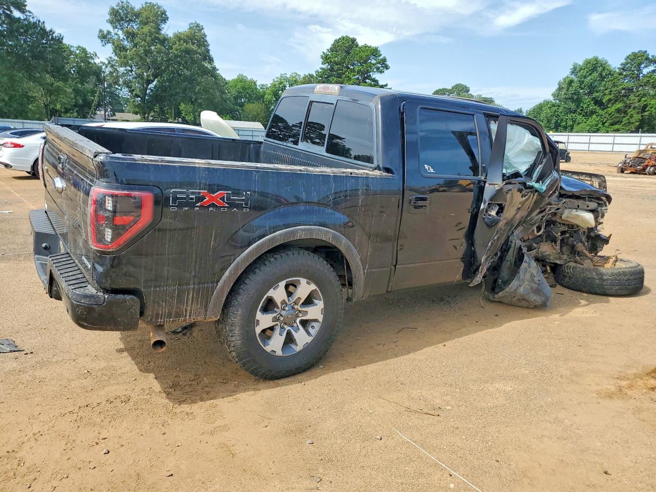 2011 Ford F150 Supercrew Black vin: 1FTFW1EF0BFC93765