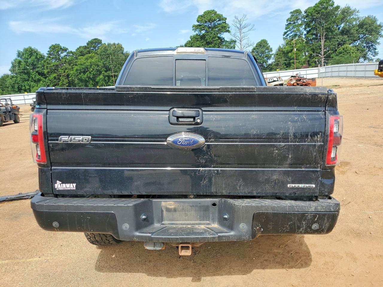 2011 Ford F150 Supercrew Black vin: 1FTFW1EF0BFC93765