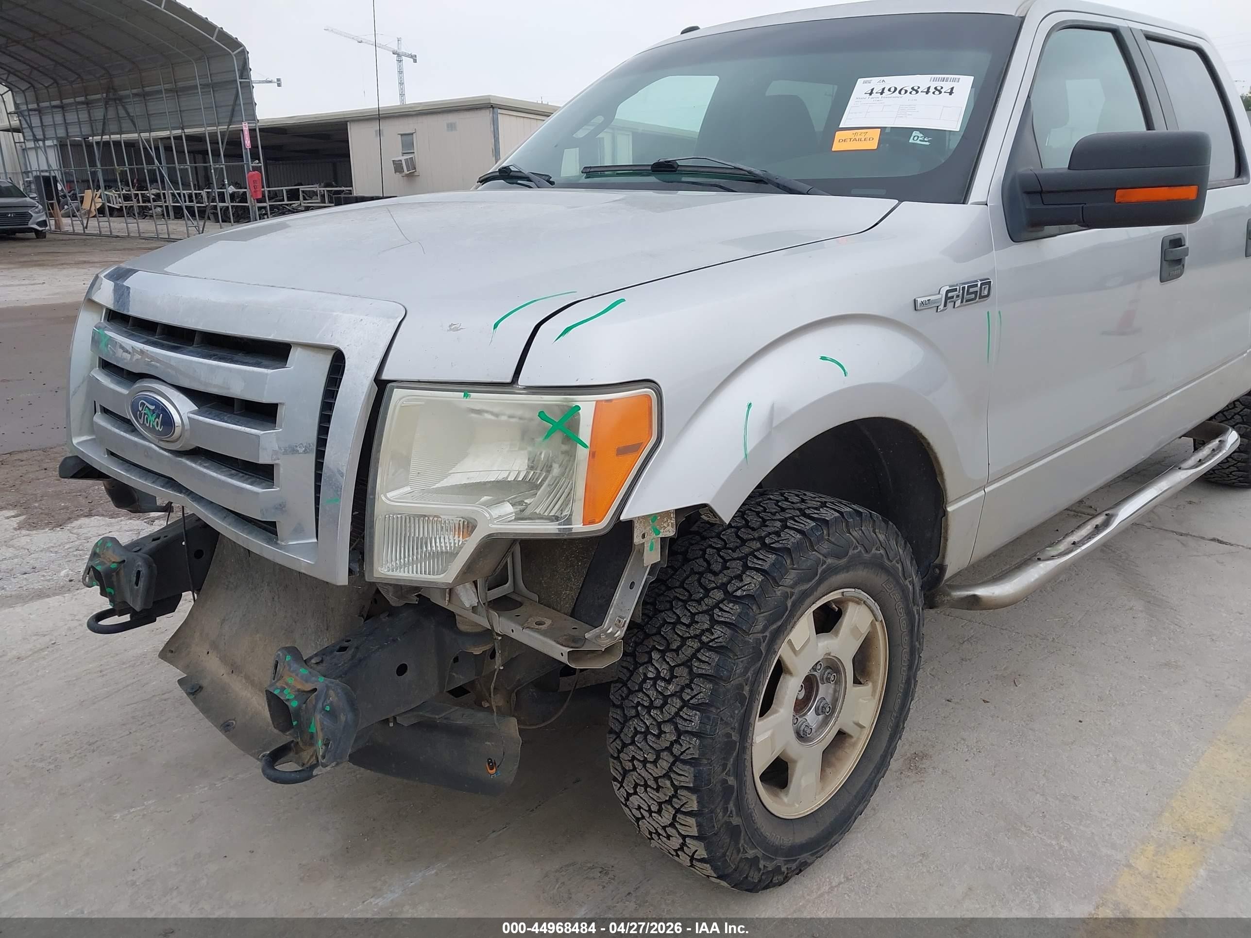 2011 Ford F-150 Xlt Silver vin: 1FTFW1EF0BFC93829