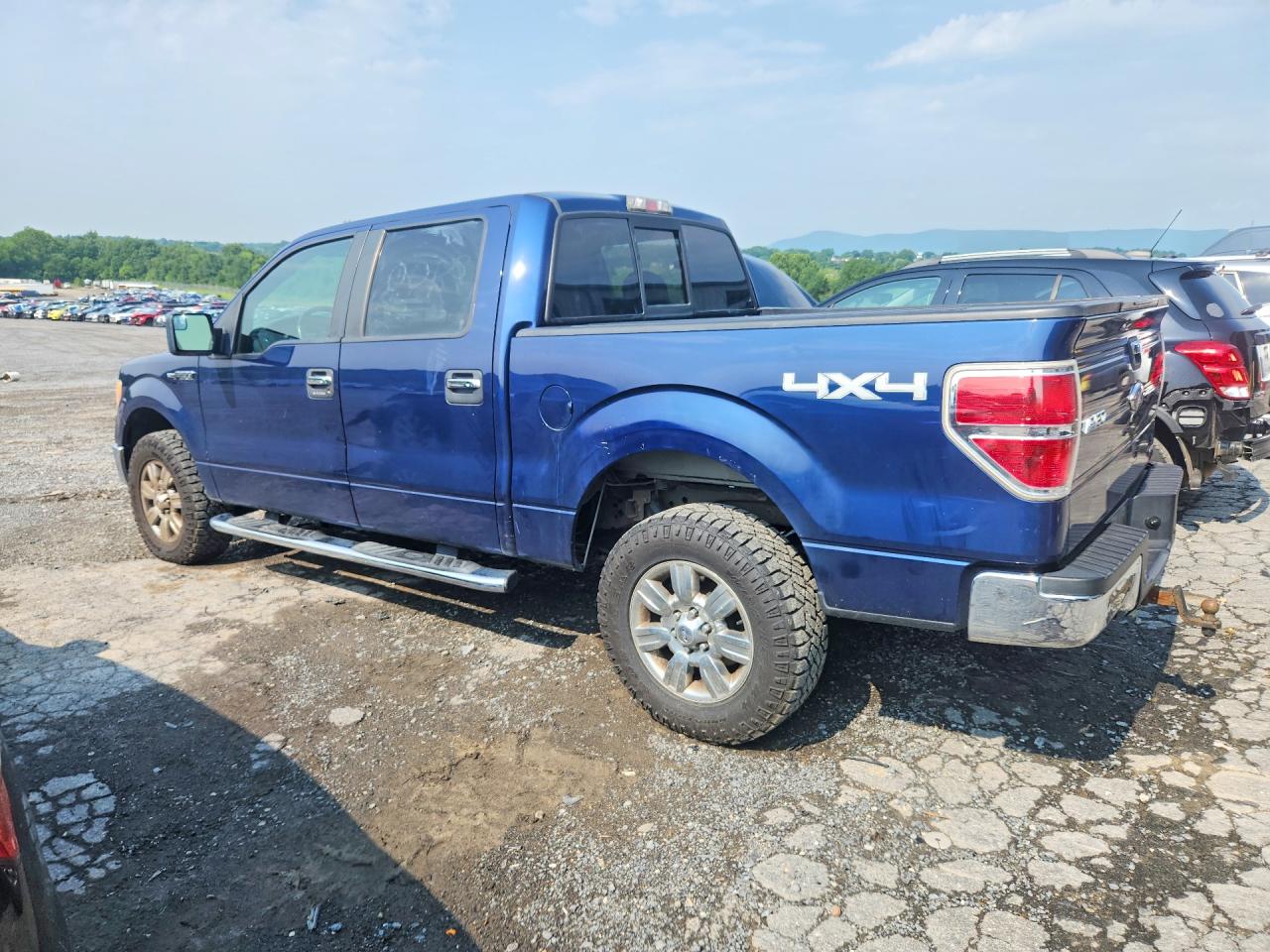 2011 Ford F150 Supercrew Blue vin: 1FTFW1EF0BFD22780