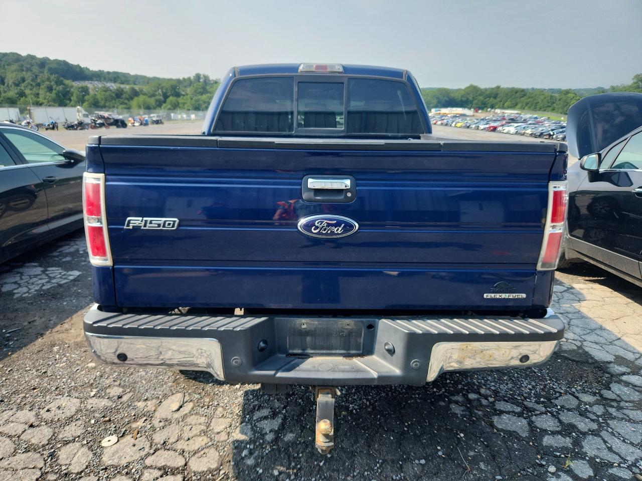 2011 Ford F150 Supercrew Blue vin: 1FTFW1EF0BFD22780
