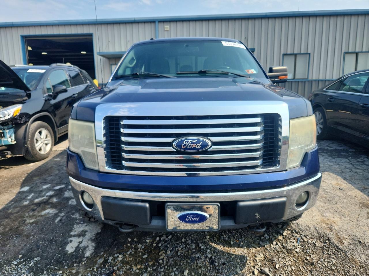 2011 Ford F150 Supercrew Blue vin: 1FTFW1EF0BFD22780