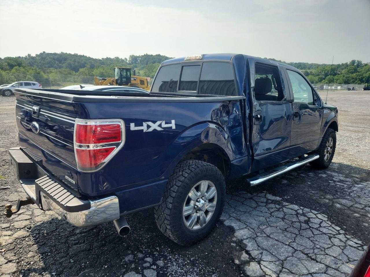2011 Ford F150 Supercrew Blue vin: 1FTFW1EF0BFD22780
