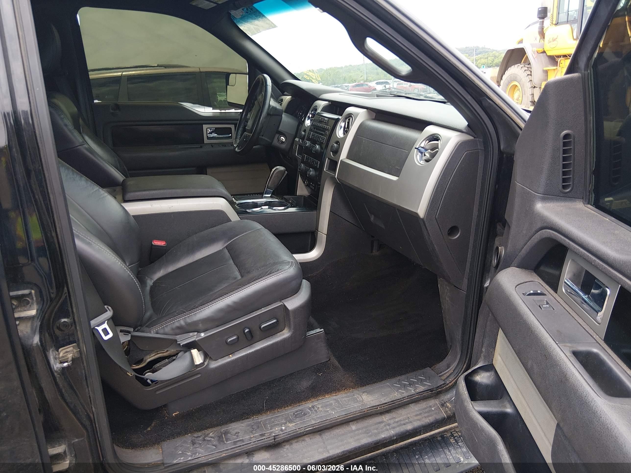 2011 Ford F-150 Fx4 Black vin: 1FTFW1EF0BFD38056