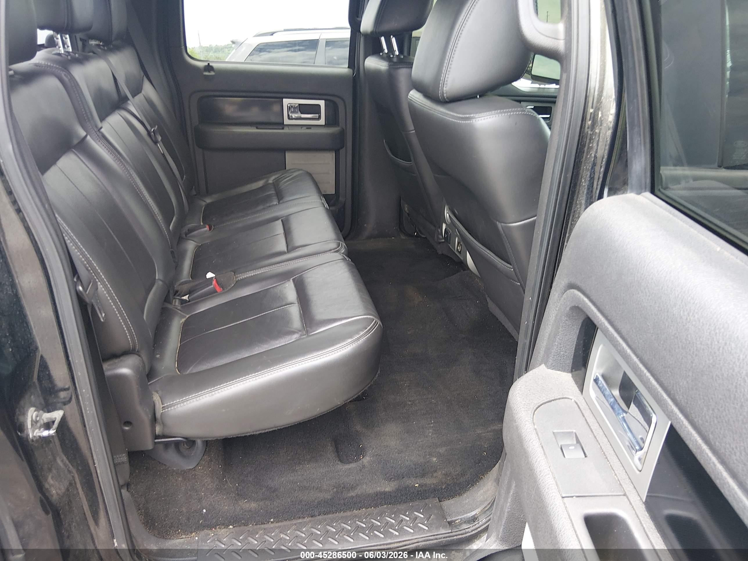 2011 Ford F-150 Fx4 Black vin: 1FTFW1EF0BFD38056