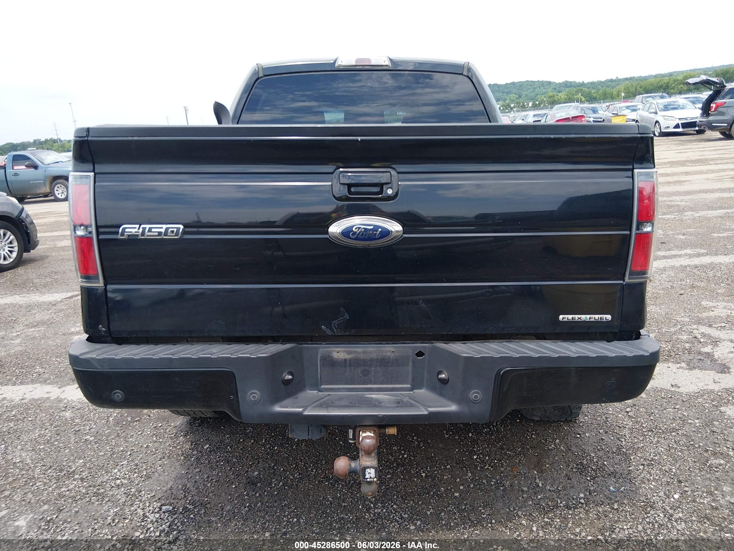 2011 Ford F-150 Fx4 Black vin: 1FTFW1EF0BFD38056