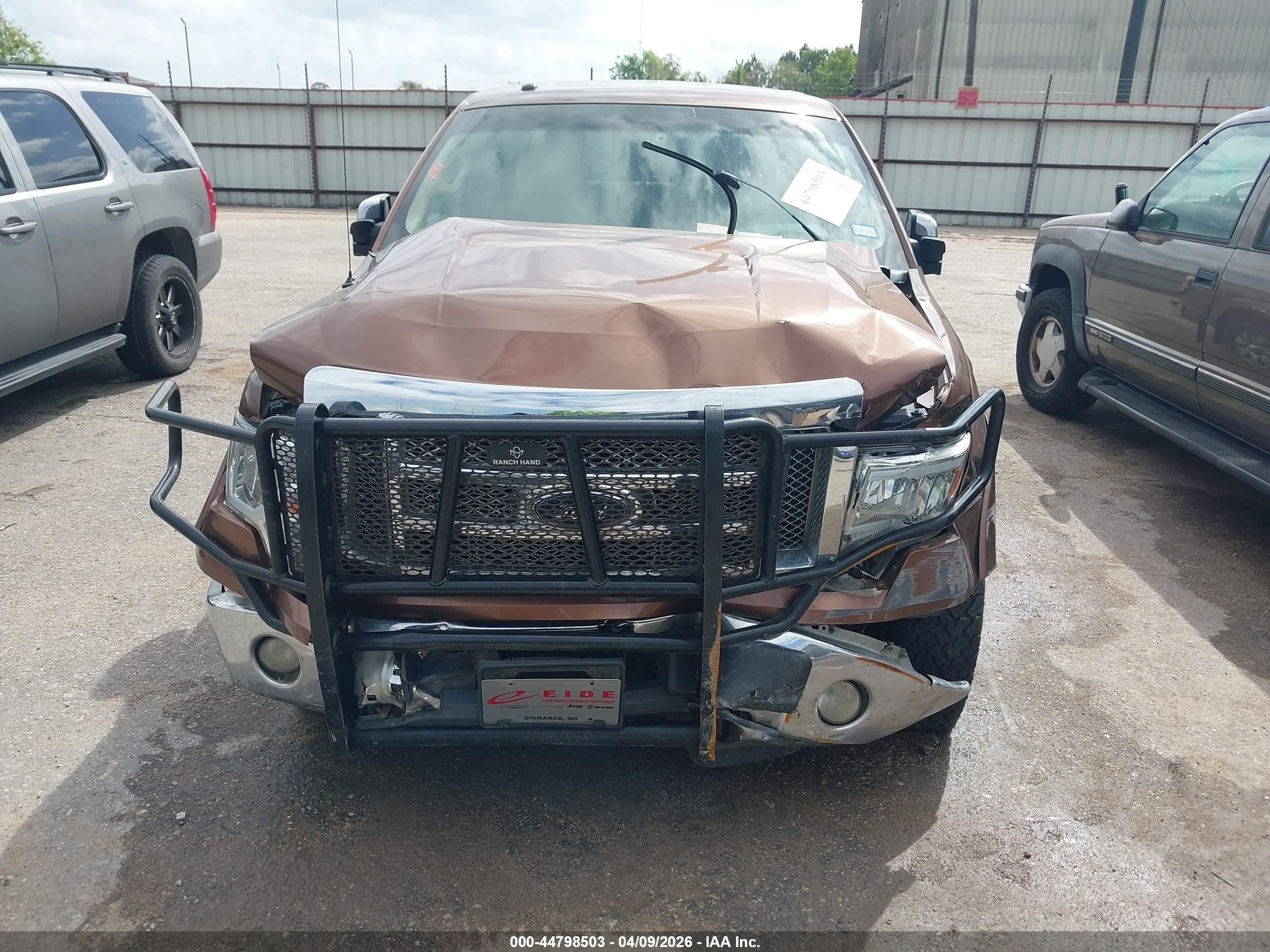 2011 Ford F-150 Lariat Brown vin: 1FTFW1EF0BKD26271