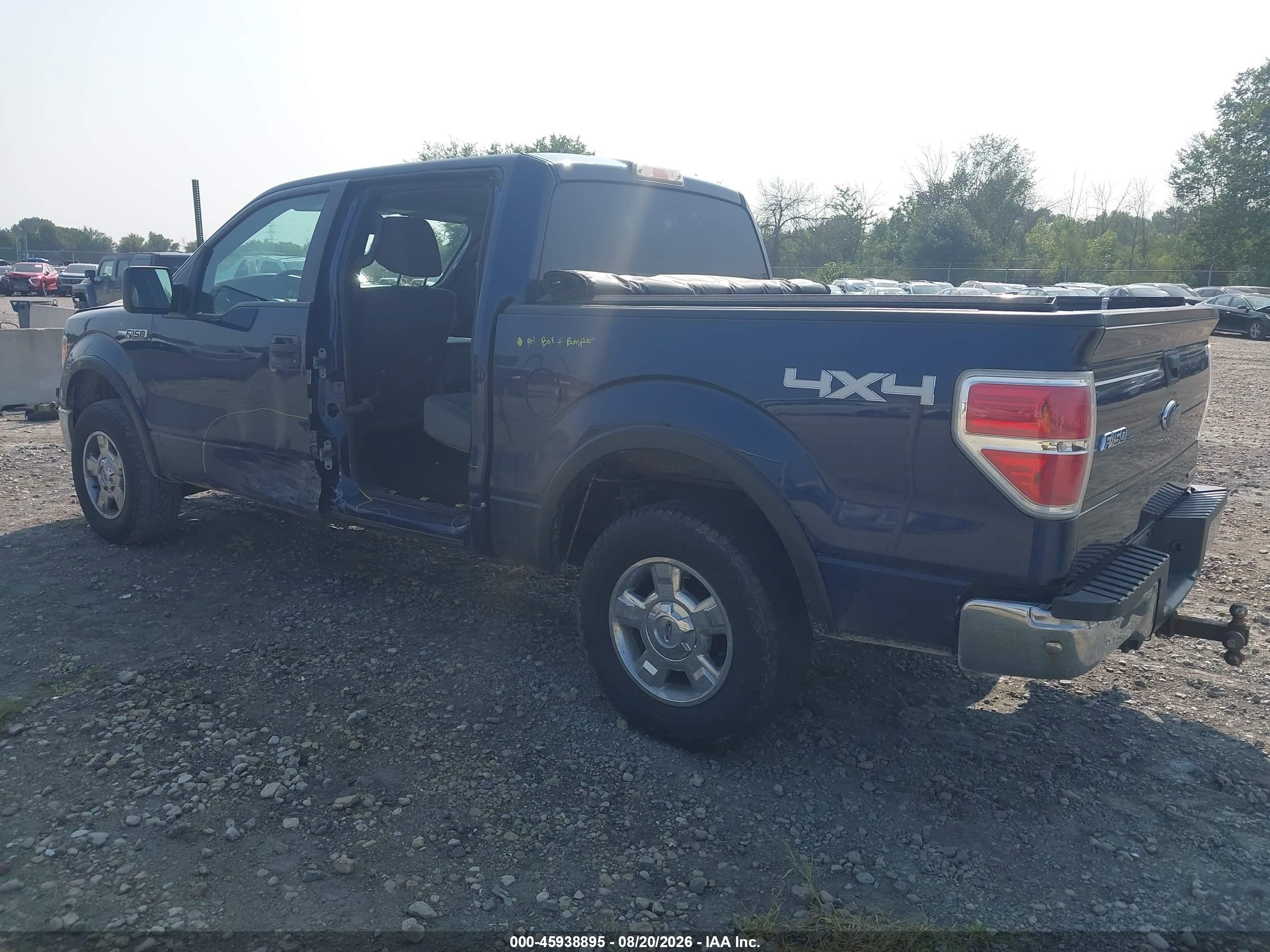 2011 Ford F-150 Xlt Dark Blue vin: 1FTFW1EF0BKD68570